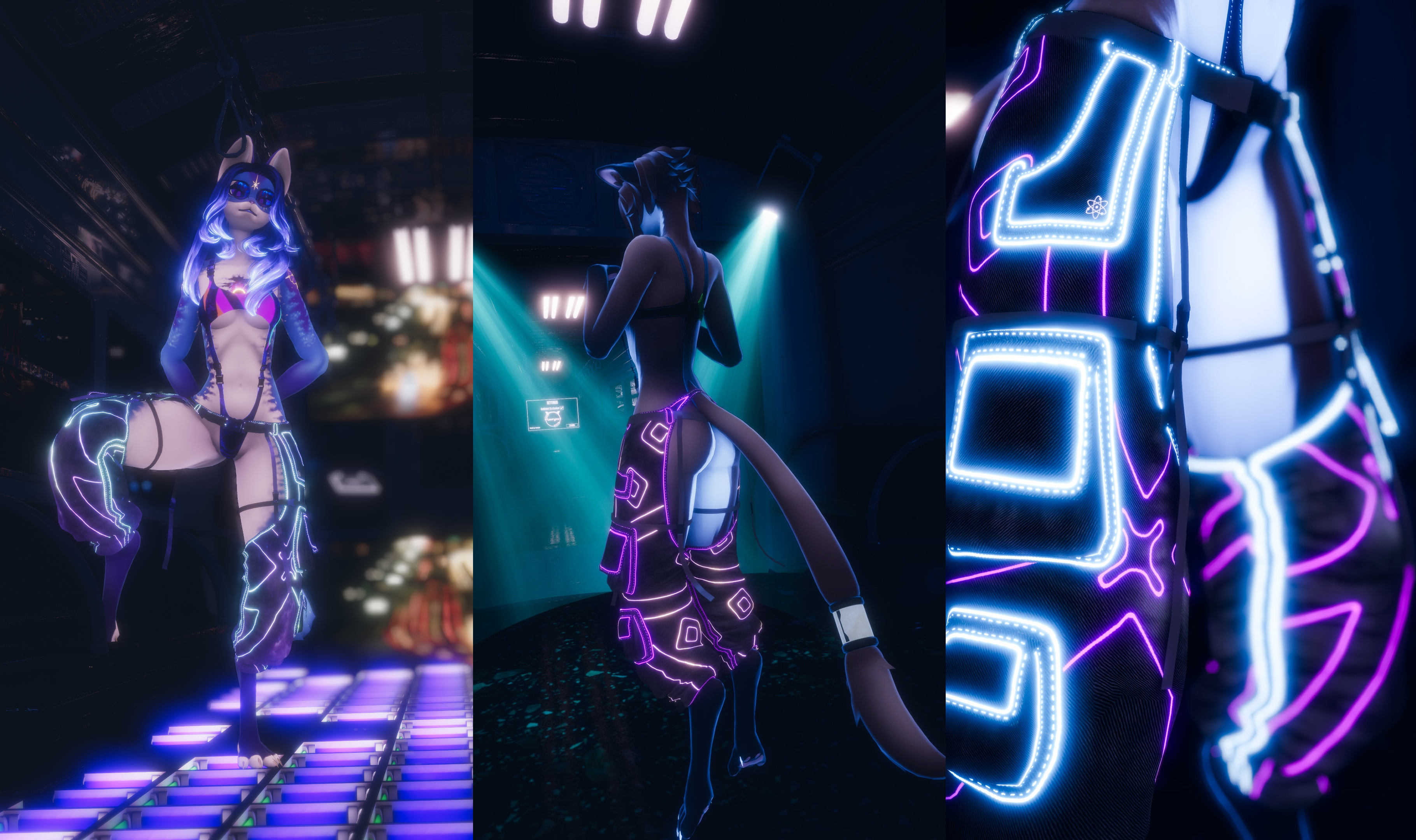 AtomikPowered - Chaps and Bodysuit for the Vixine