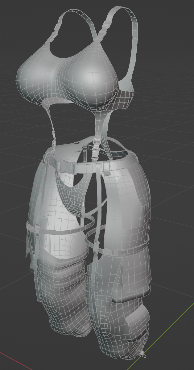 AtomikPowered - Rave Chaps and Bodysuit for Kudalyn Creations