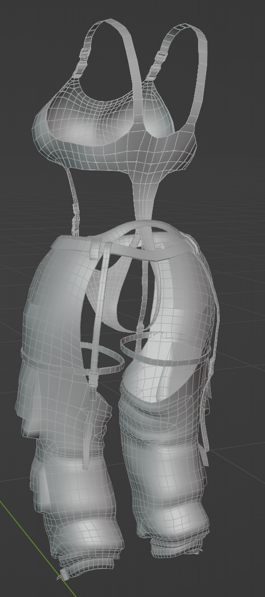 AtomikPowered - Rave Chaps and Bodysuit for Kudalyn Creations