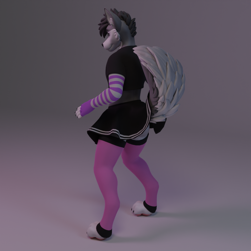 Femboy outfit for the Male Canine