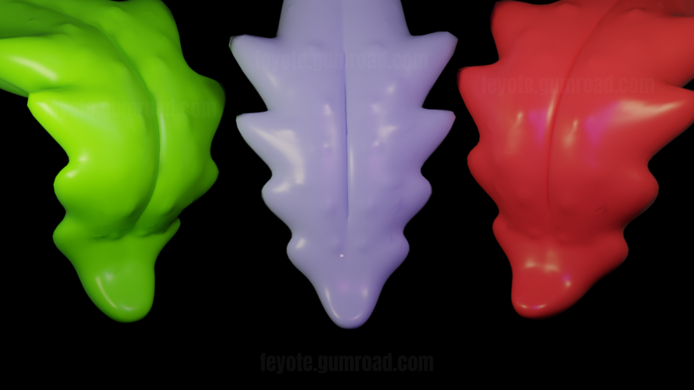 ð
Demon Tongue (Attaches to any avatar!) (VRChat Avatar Accessory)