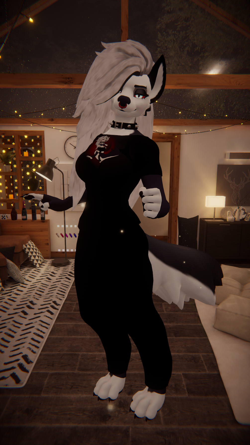 Hyenid Pants (VRChat Avatar Accessory)