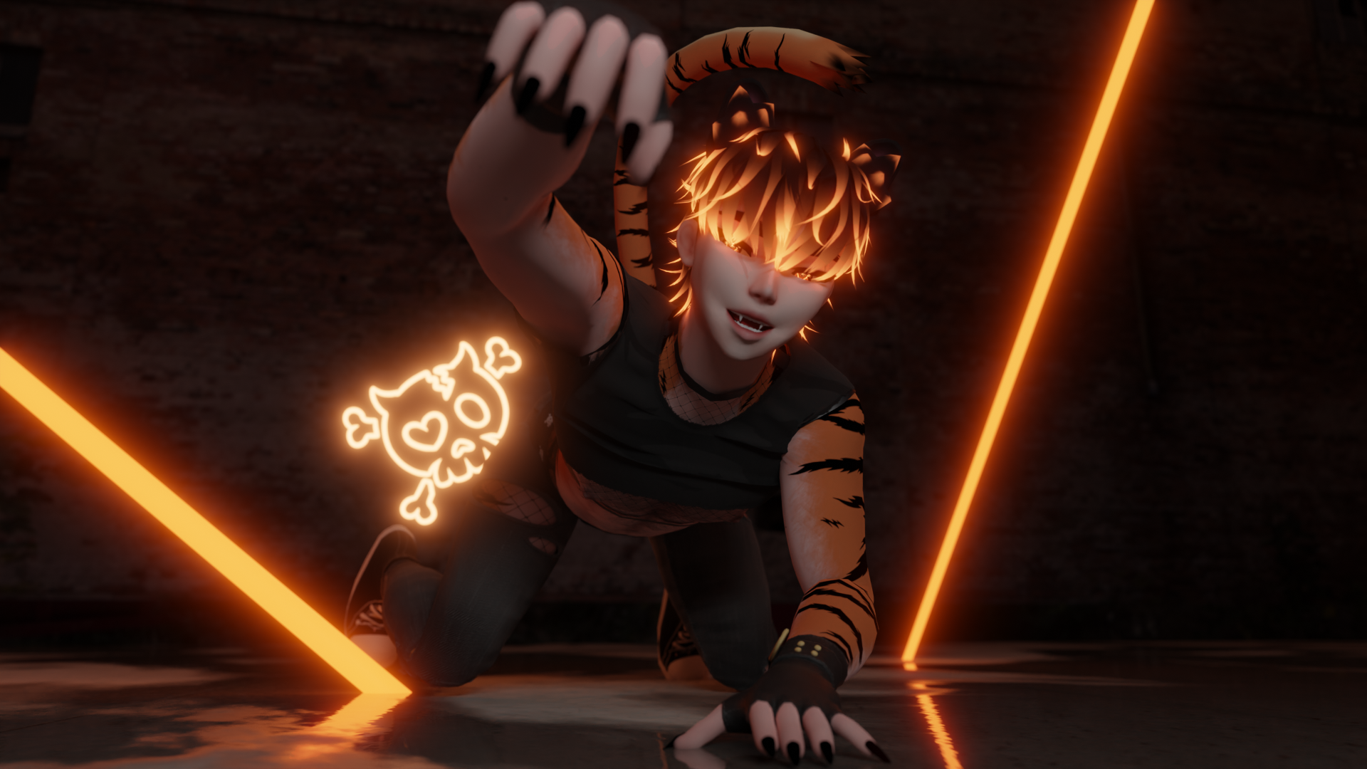 Kai | VRChat Tiger Man