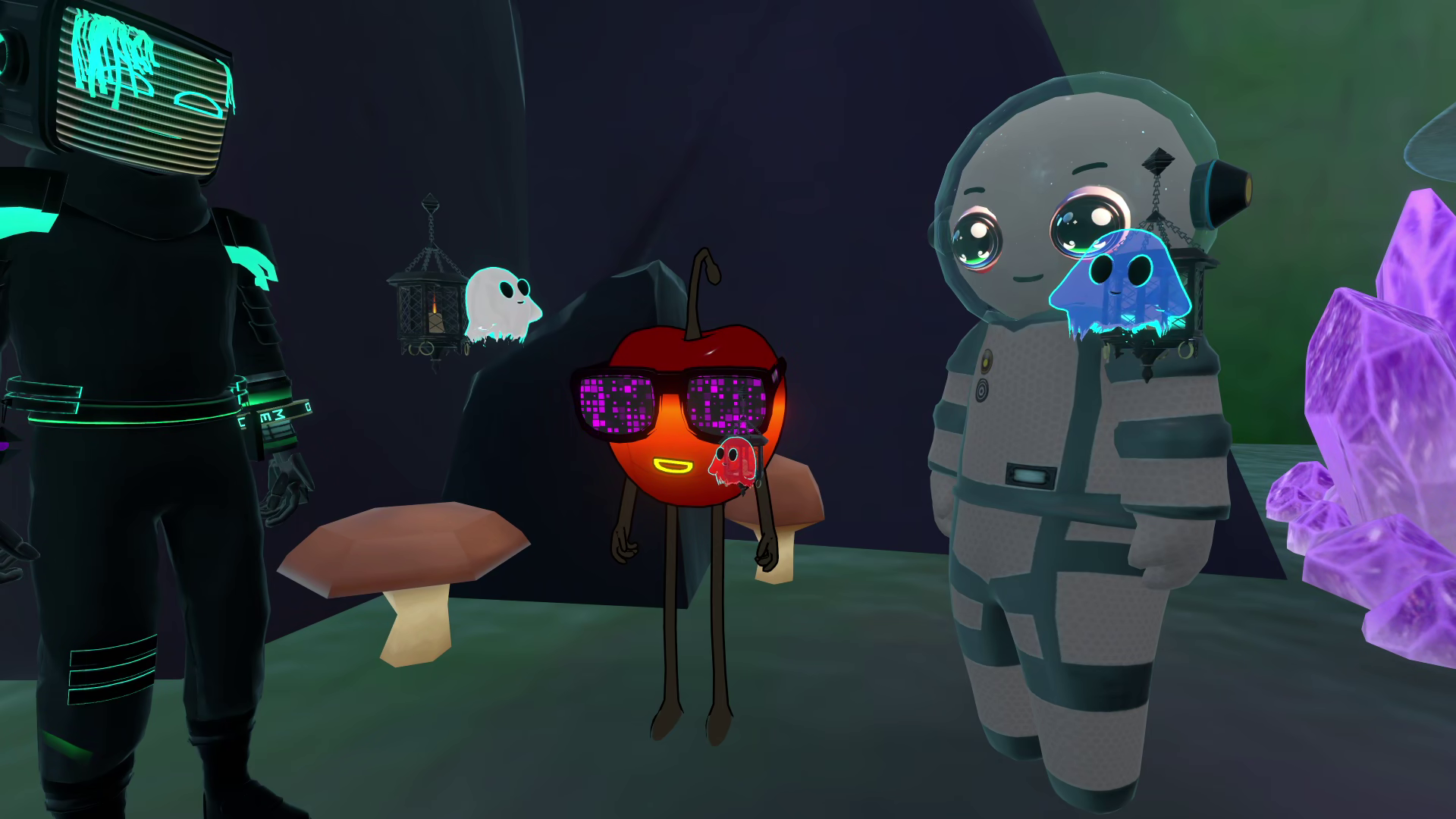 Boo-Boo, The Little Lantern Ghost | VRChat Avatar Pet