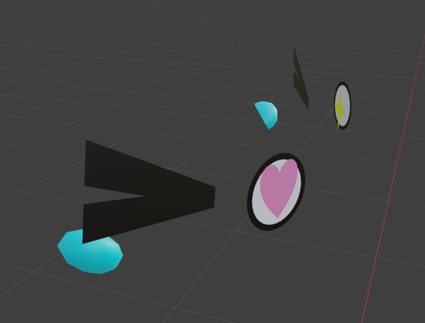 MMD Accessories for VRChat Avatars