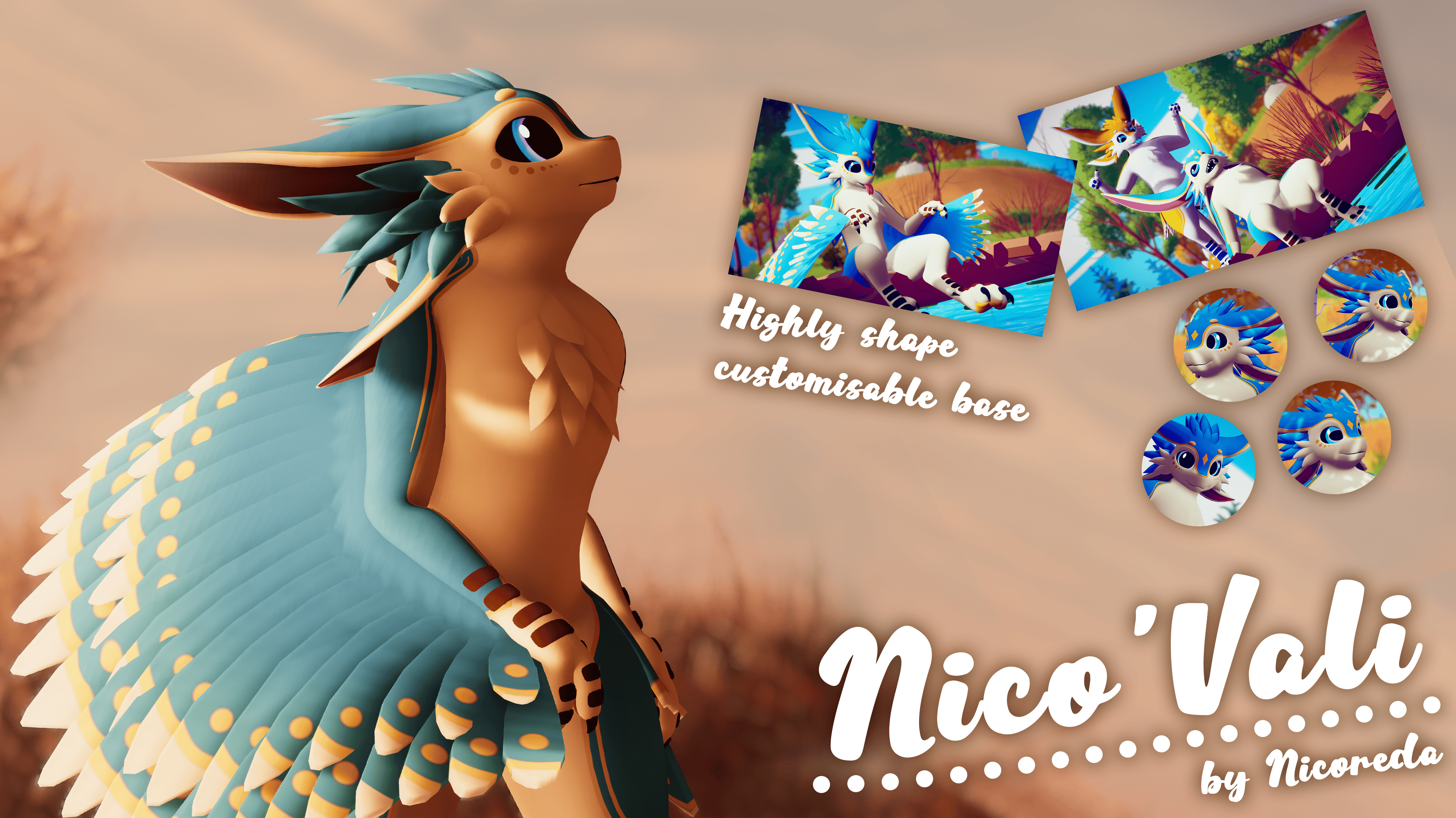 Nico'Vali VRChat Avatar (Promotion launch day!)