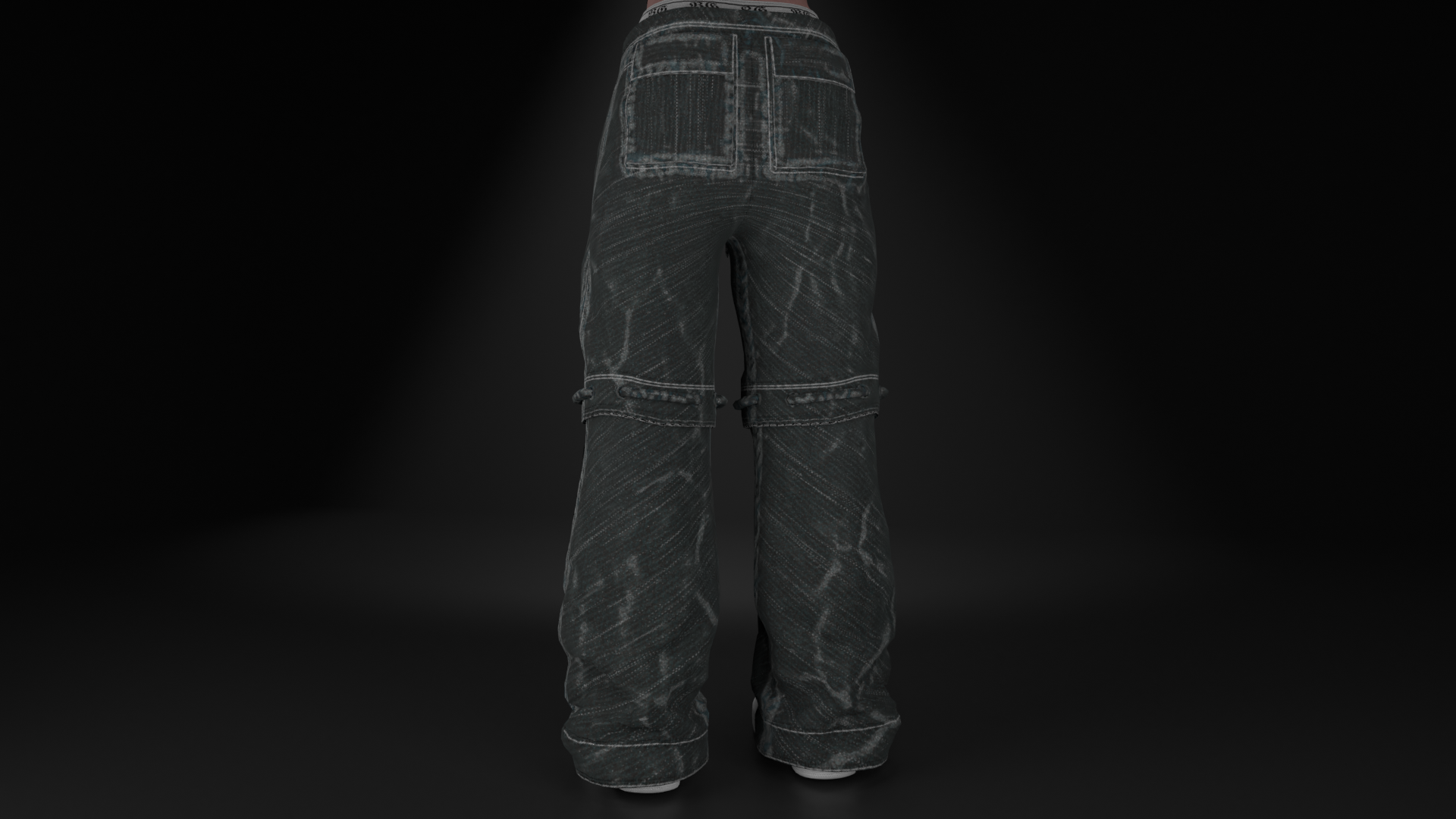 Baggy Rope Jeans