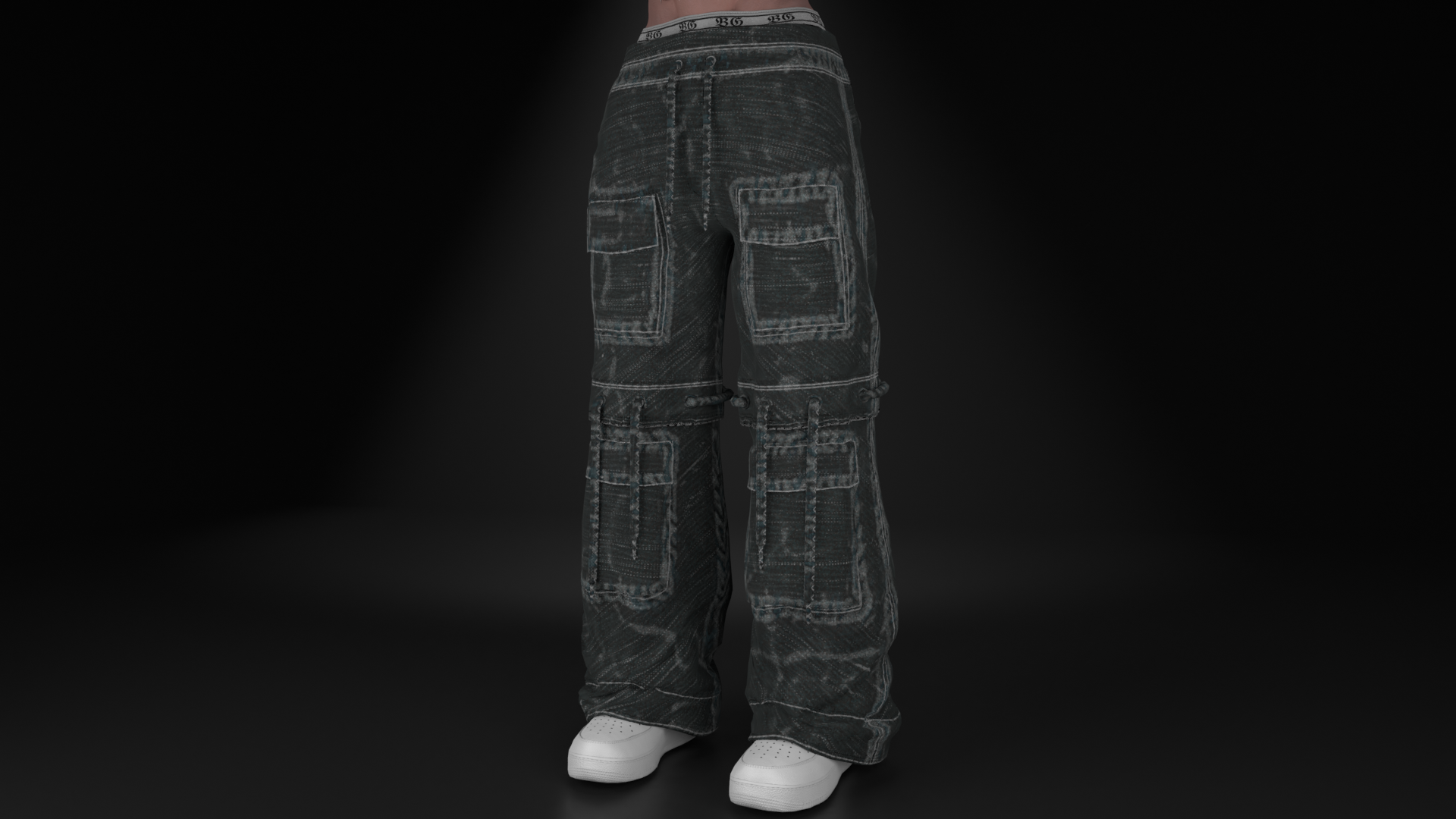 Baggy Rope Jeans