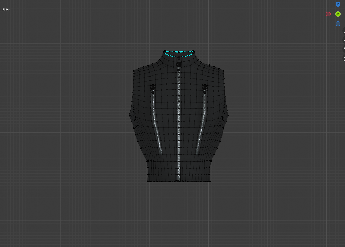 Slick Tri Cropped Puffer