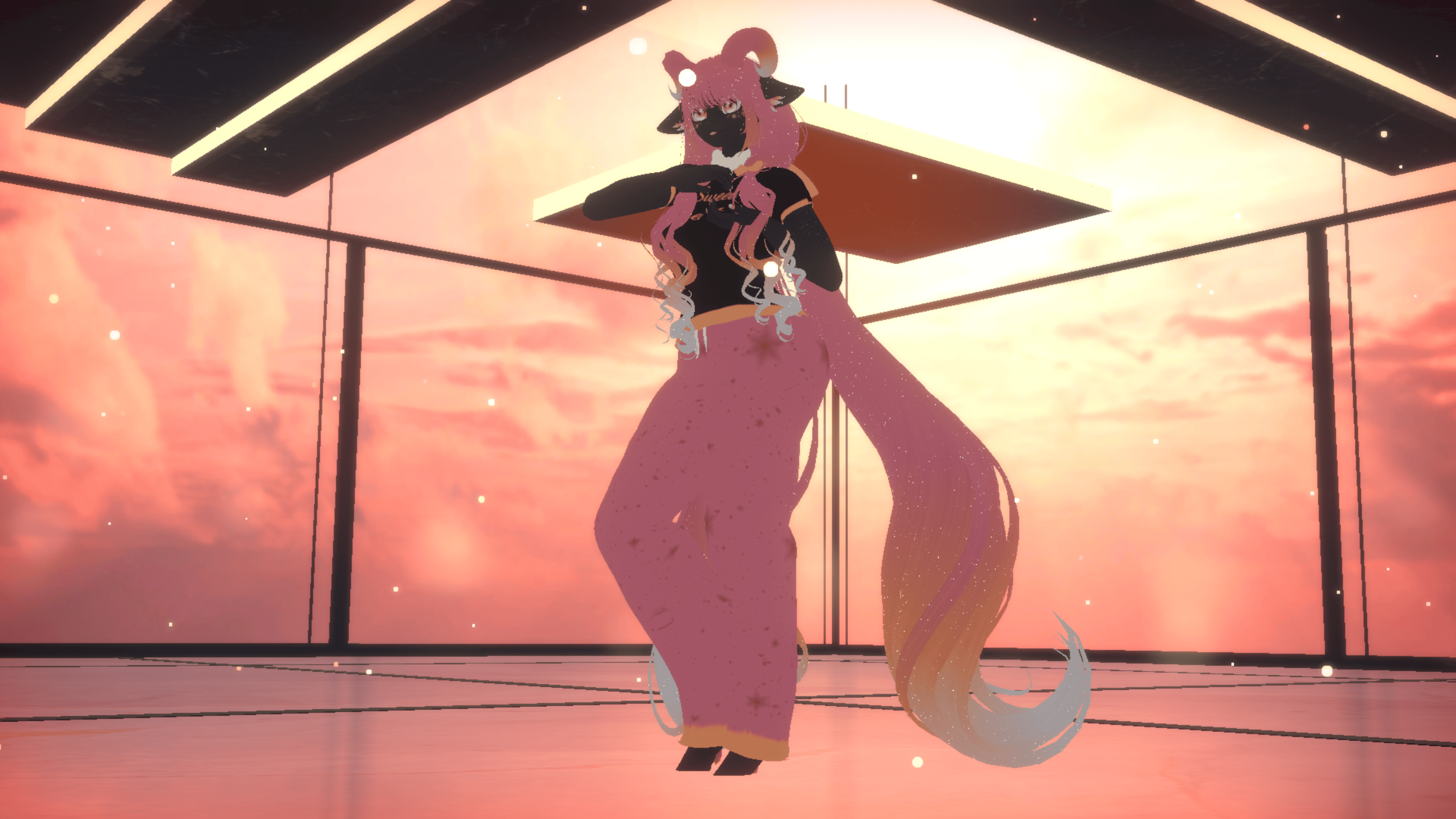18+ only! Dana the Sleepy Sheep/Deer Furality Somna VRChat Avatar