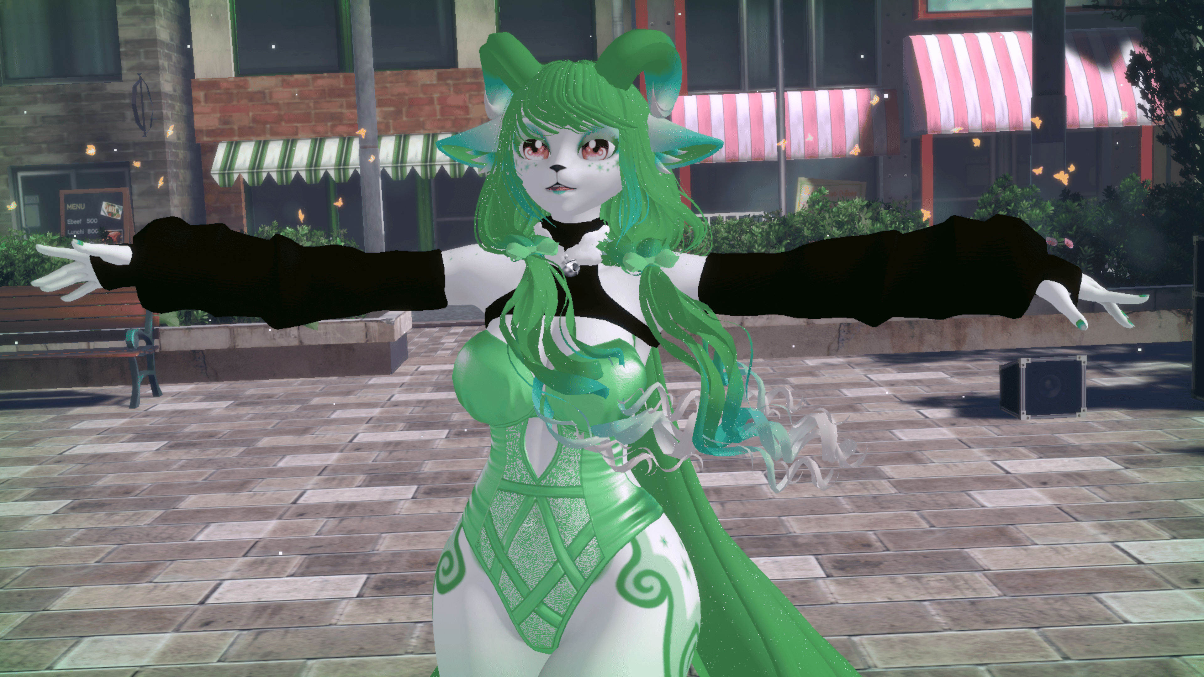 18+ only! Dana the Sleepy Sheep/Deer Furality Somna VRChat Avatar