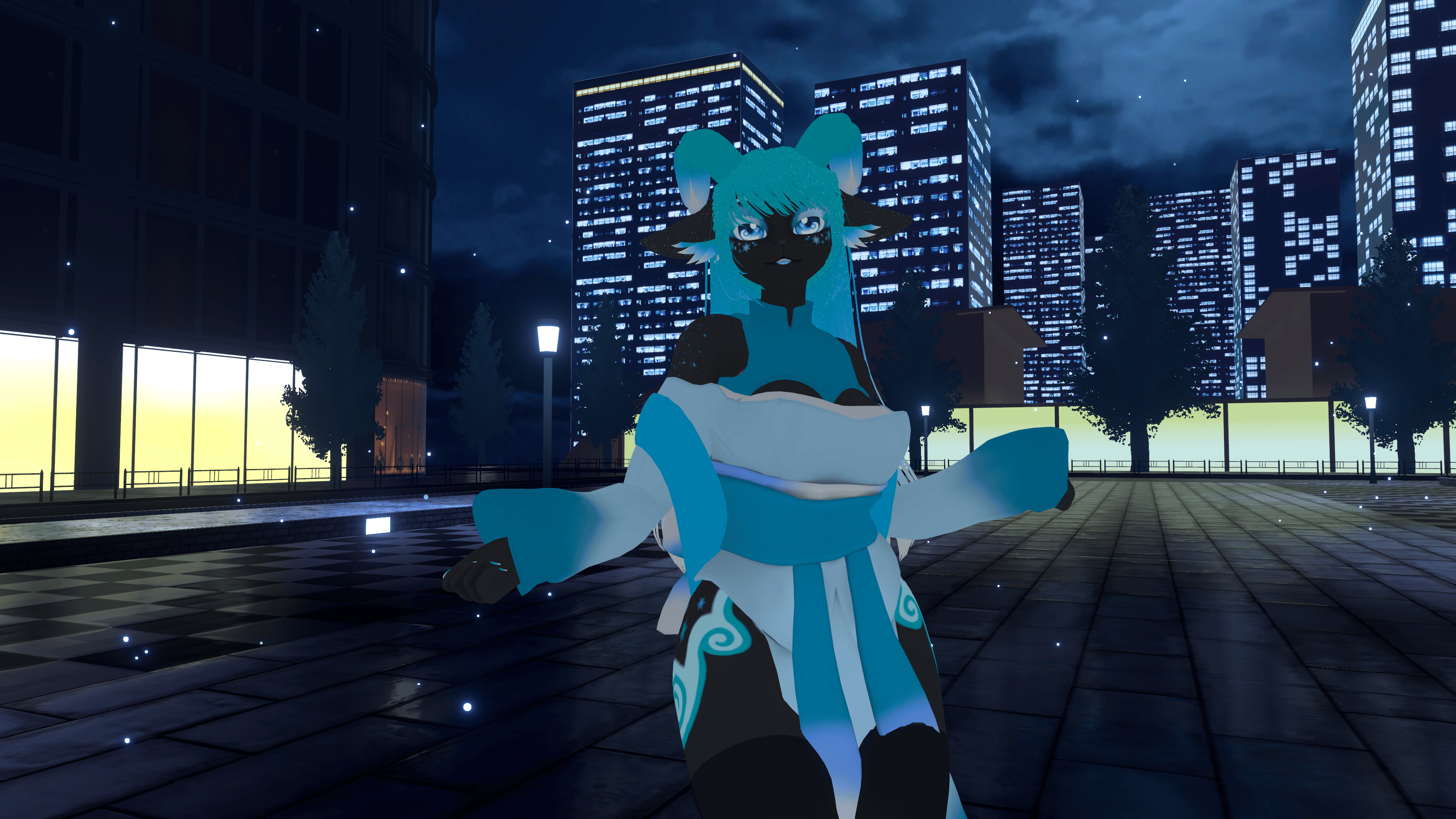 18+ only! Dana the Sleepy Sheep/Deer Furality Somna VRChat Avatar