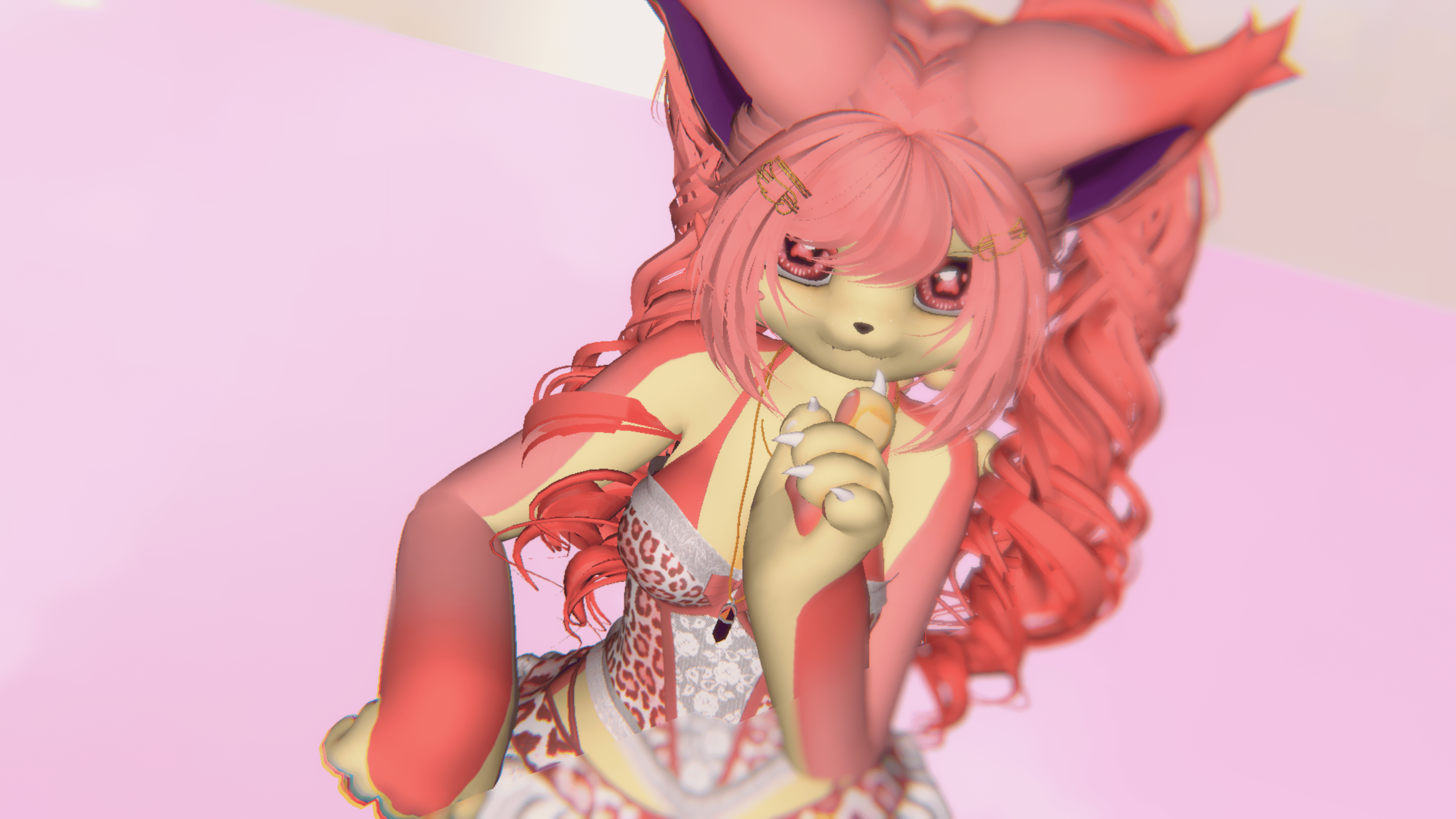 18+ (Facetracking) Kitti the Cat Deira VRChat Avatar