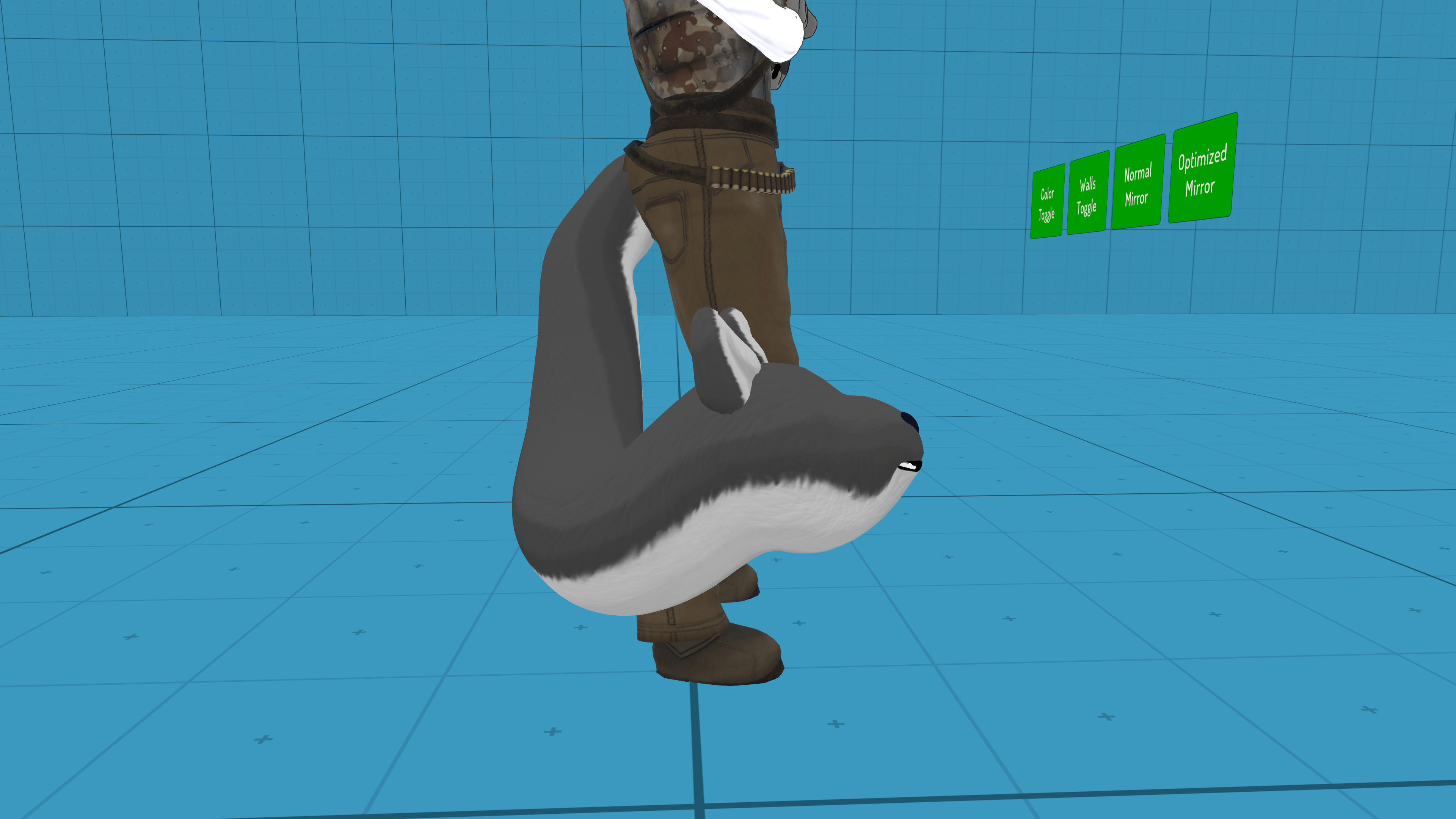 Therapy's Stylized Tailmaw