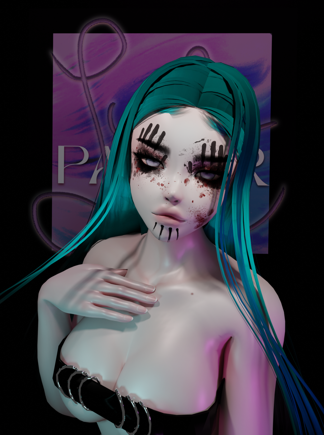 WARPAINT (set of 4) - umeko head - SERVER FREE