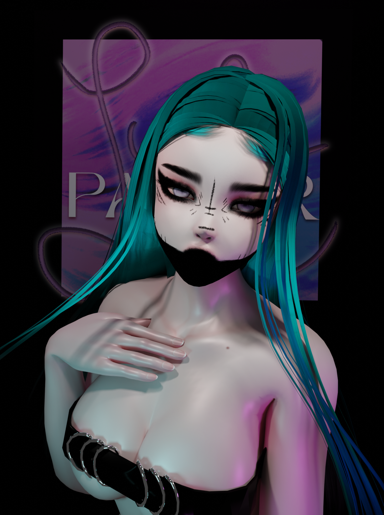 WARPAINT (set of 4) - umeko head - SERVER FREE
