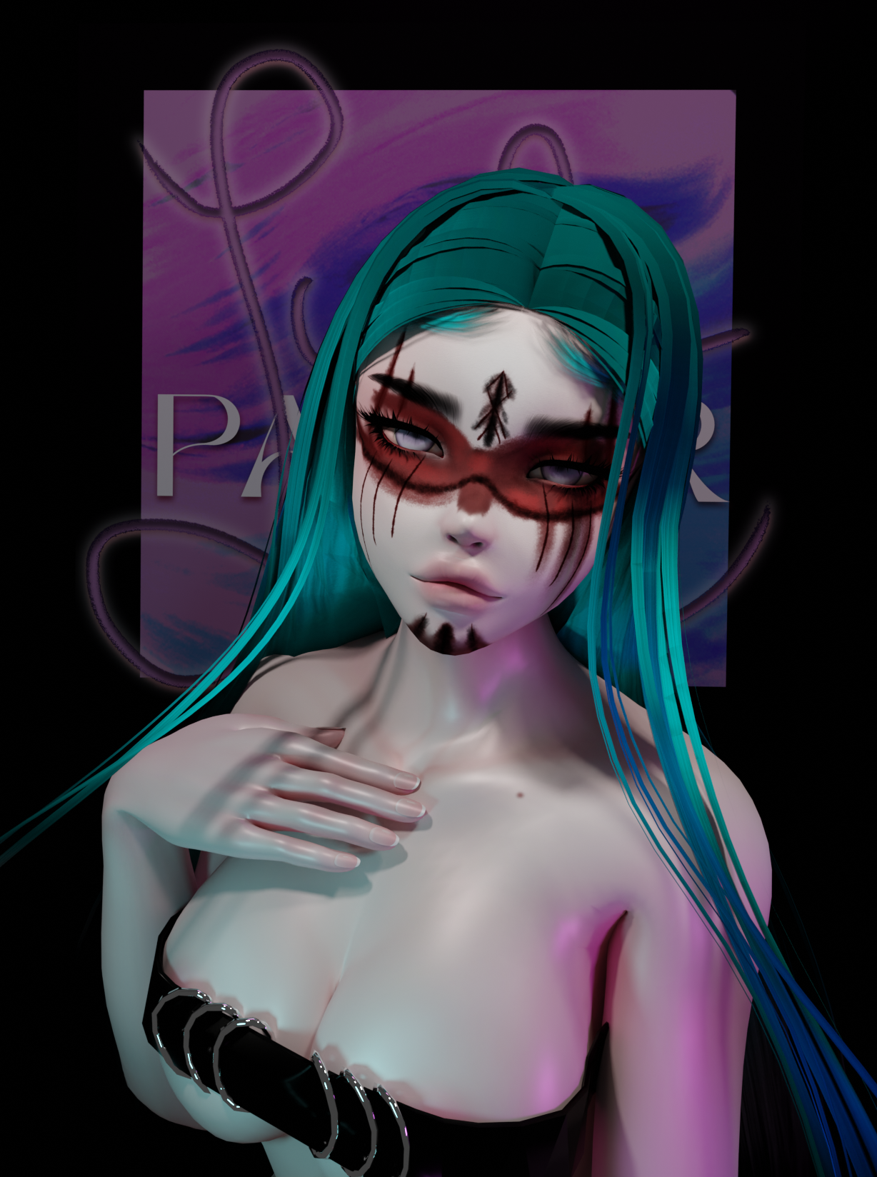 WARPAINT (set of 4) - umeko head - SERVER FREE