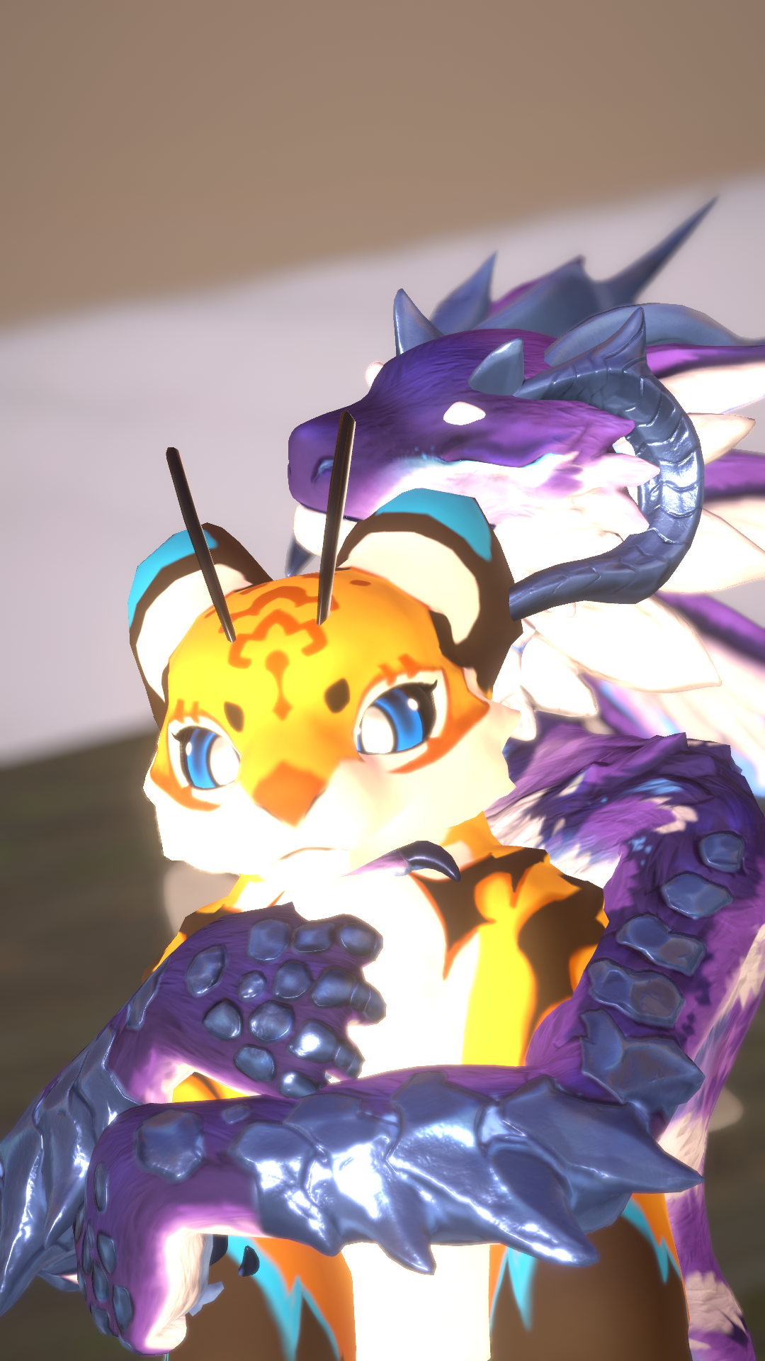 Tigerbee follower pet