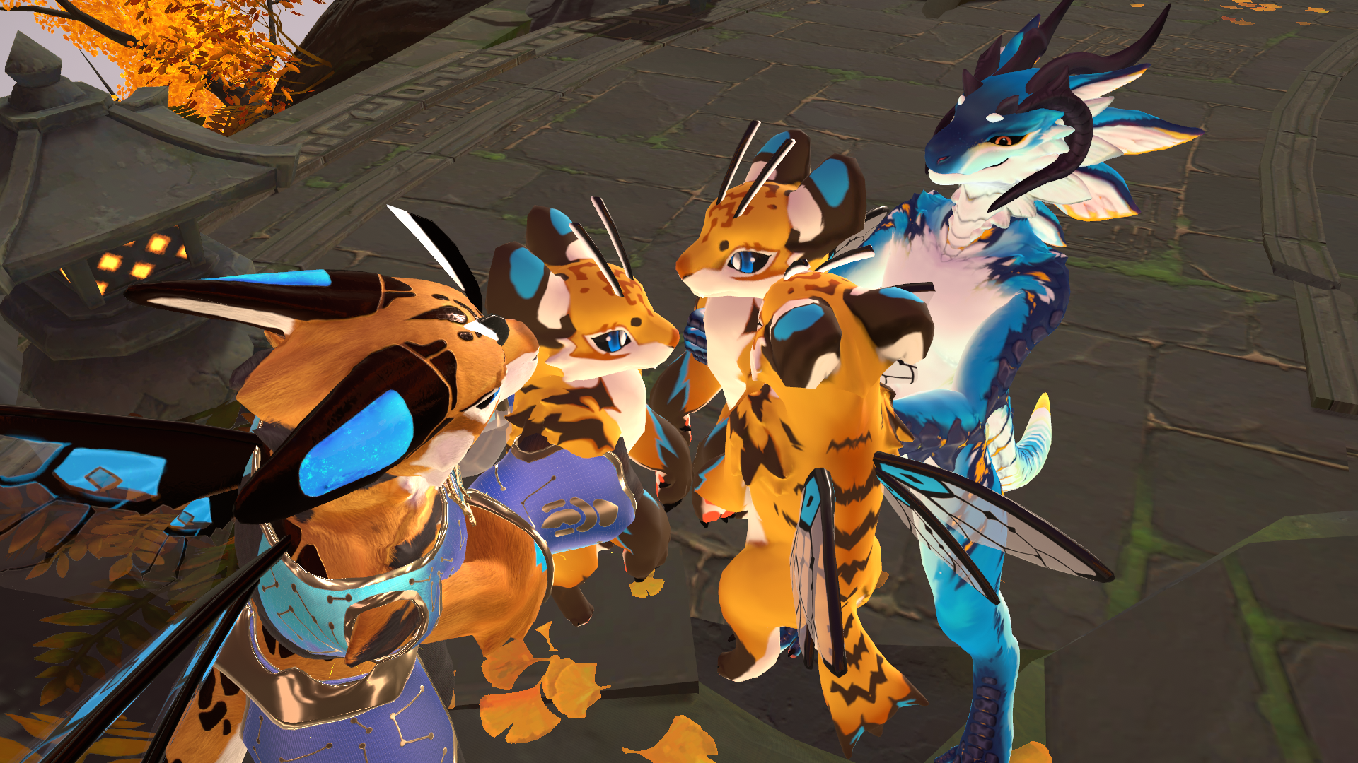 Tigerbee follower pet