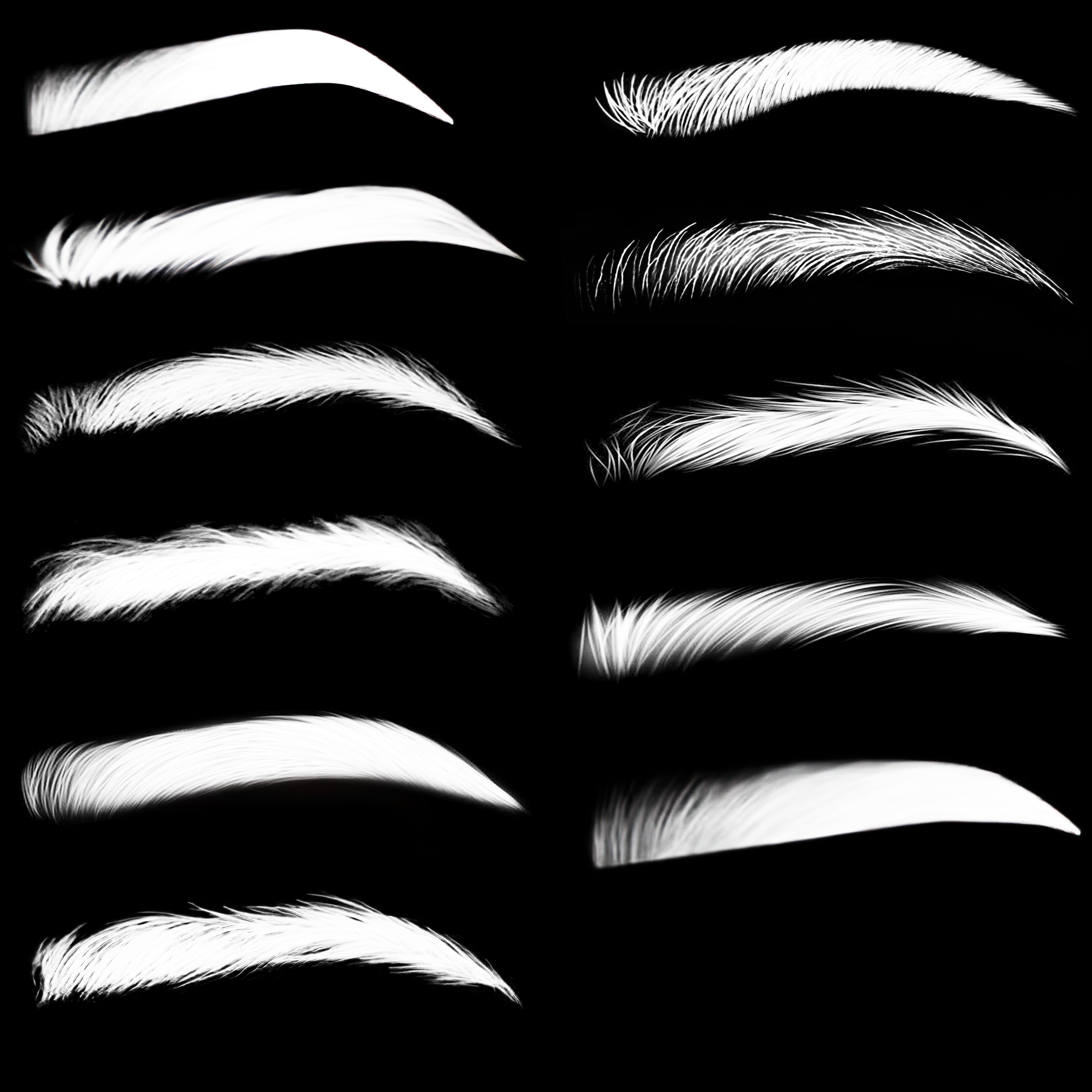 Eyebrow Texture Pack 2