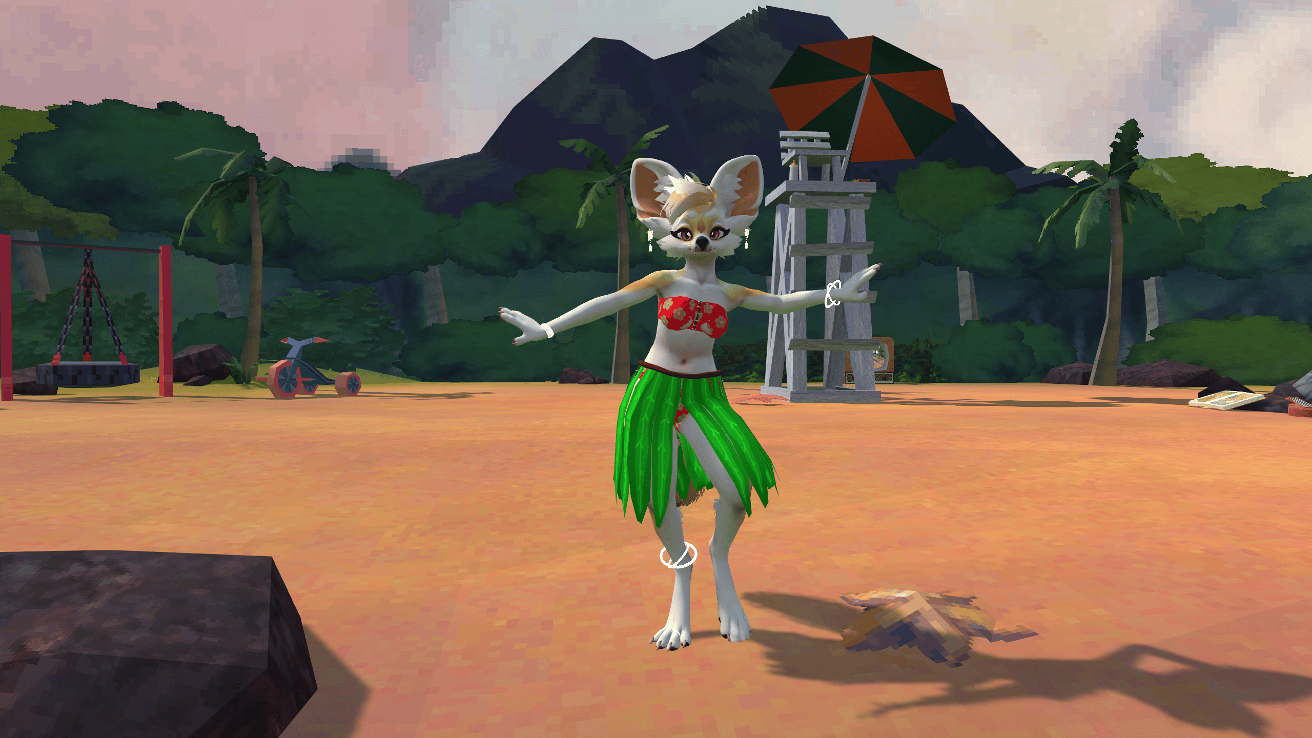 Summer Outfit Hawaii Tradi & Modern (Fennek Outfit)