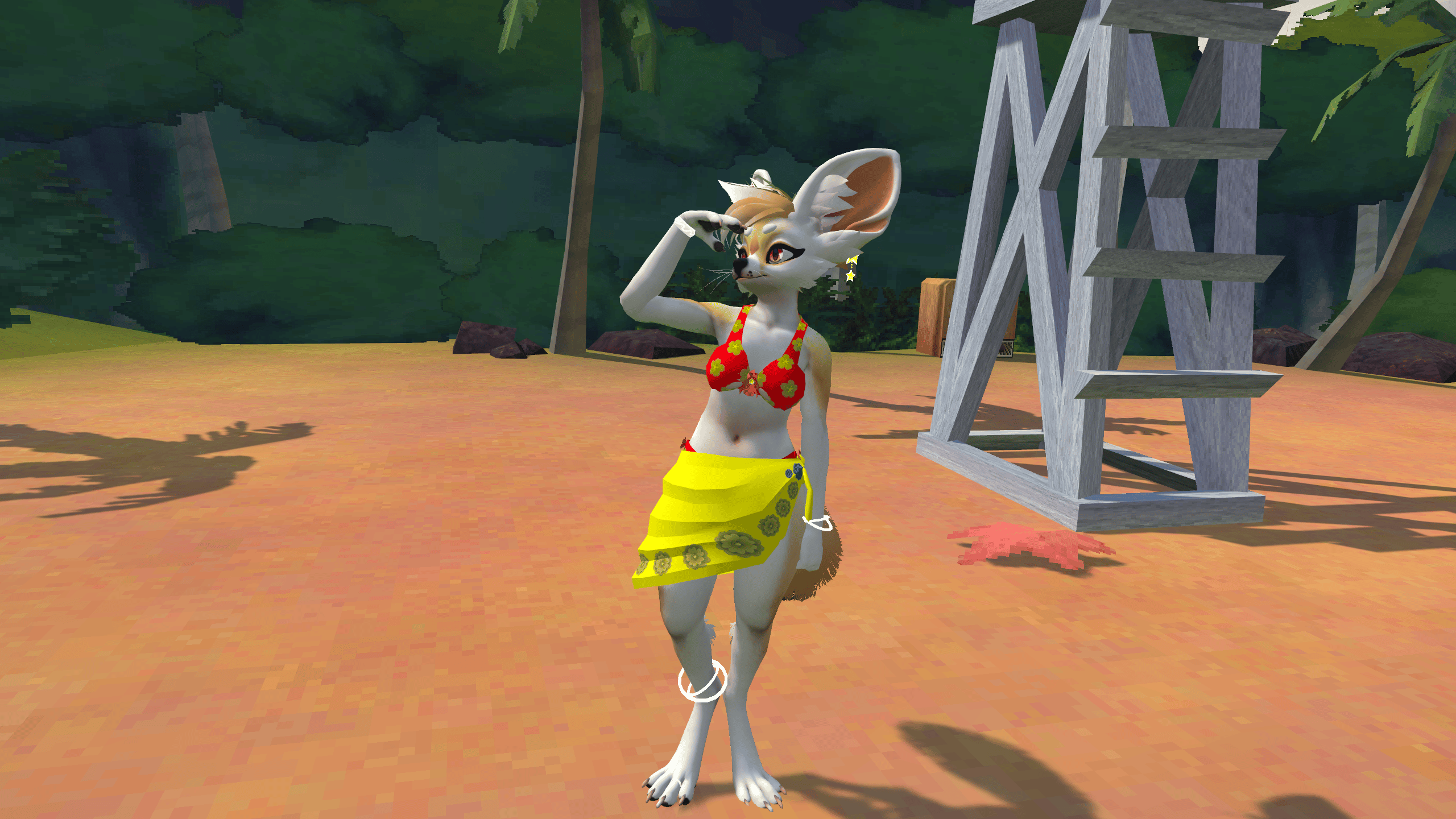 Summer Outfit Hawaii Tradi & Modern (Fennek Outfit)