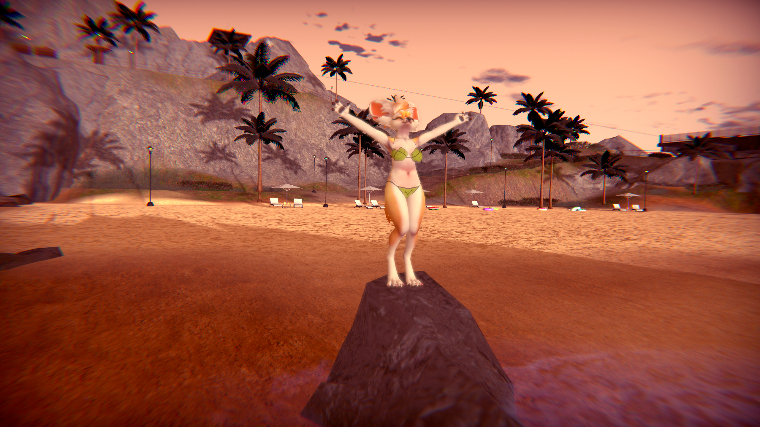 LeafyBikini V2 (Fennek & Female Ottaroo)