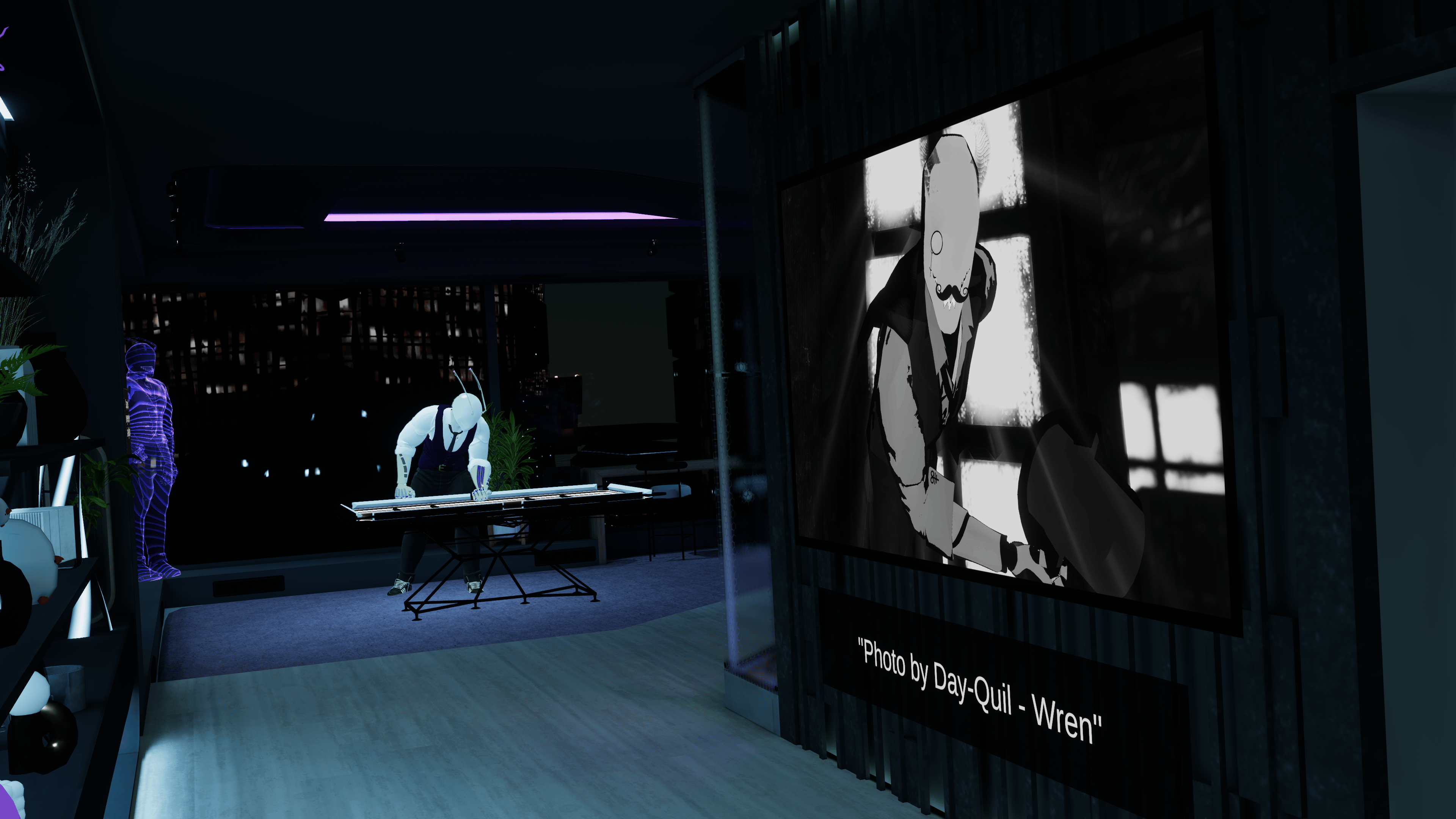 Discord Connected VRChat Image Frame (Ultra Themed)