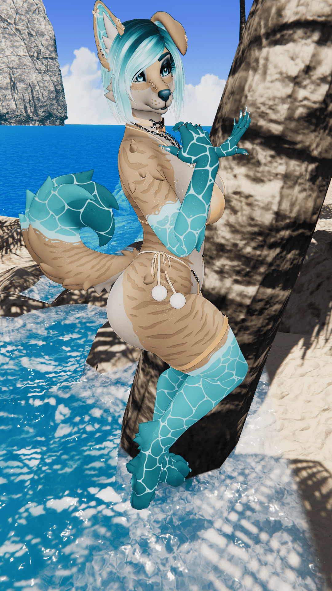 Beachbound - Texture Pack for Foxipaws Roxy
