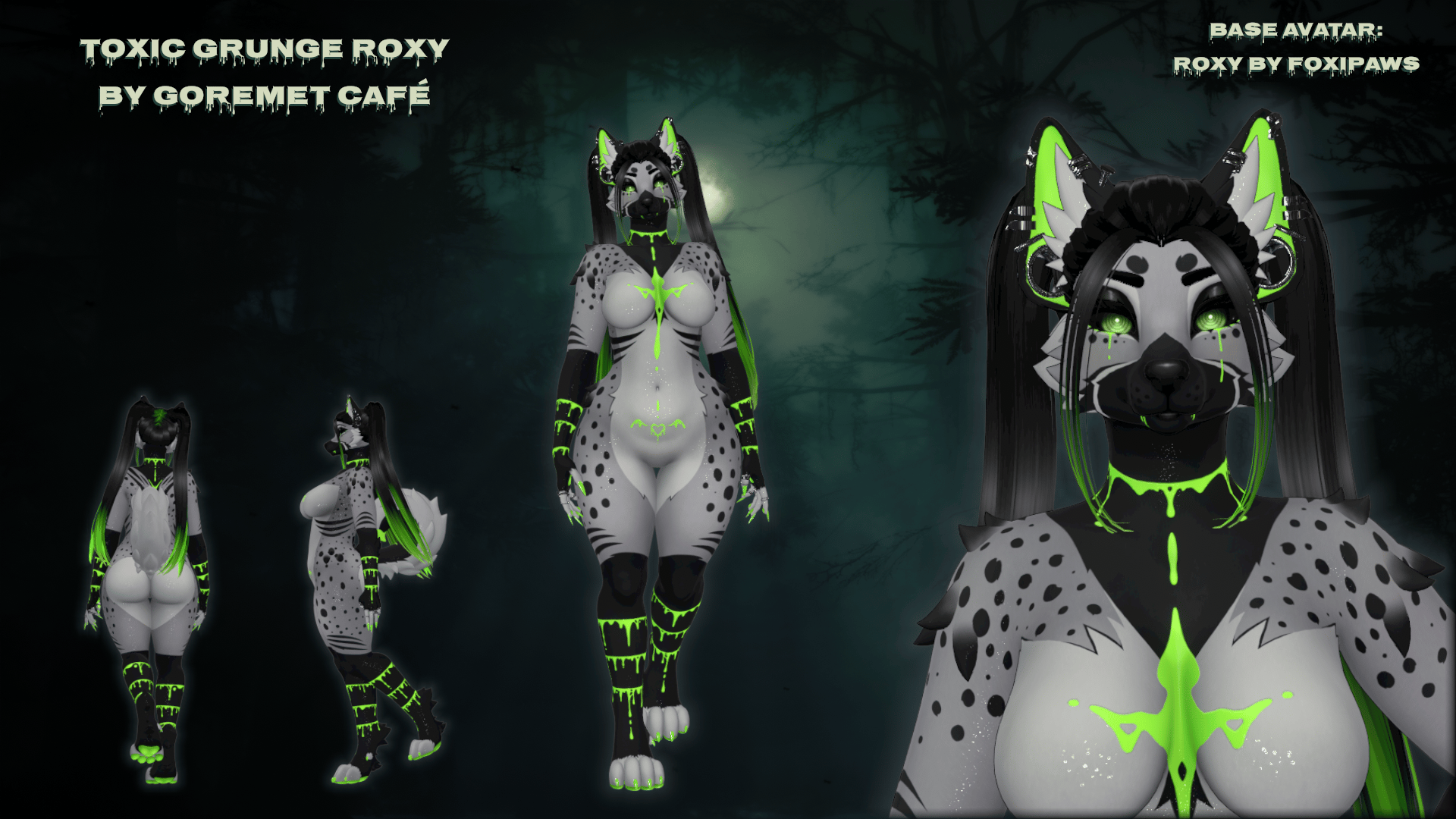 Toxic Grunge - Texture Pack for Foxipaws Roxy