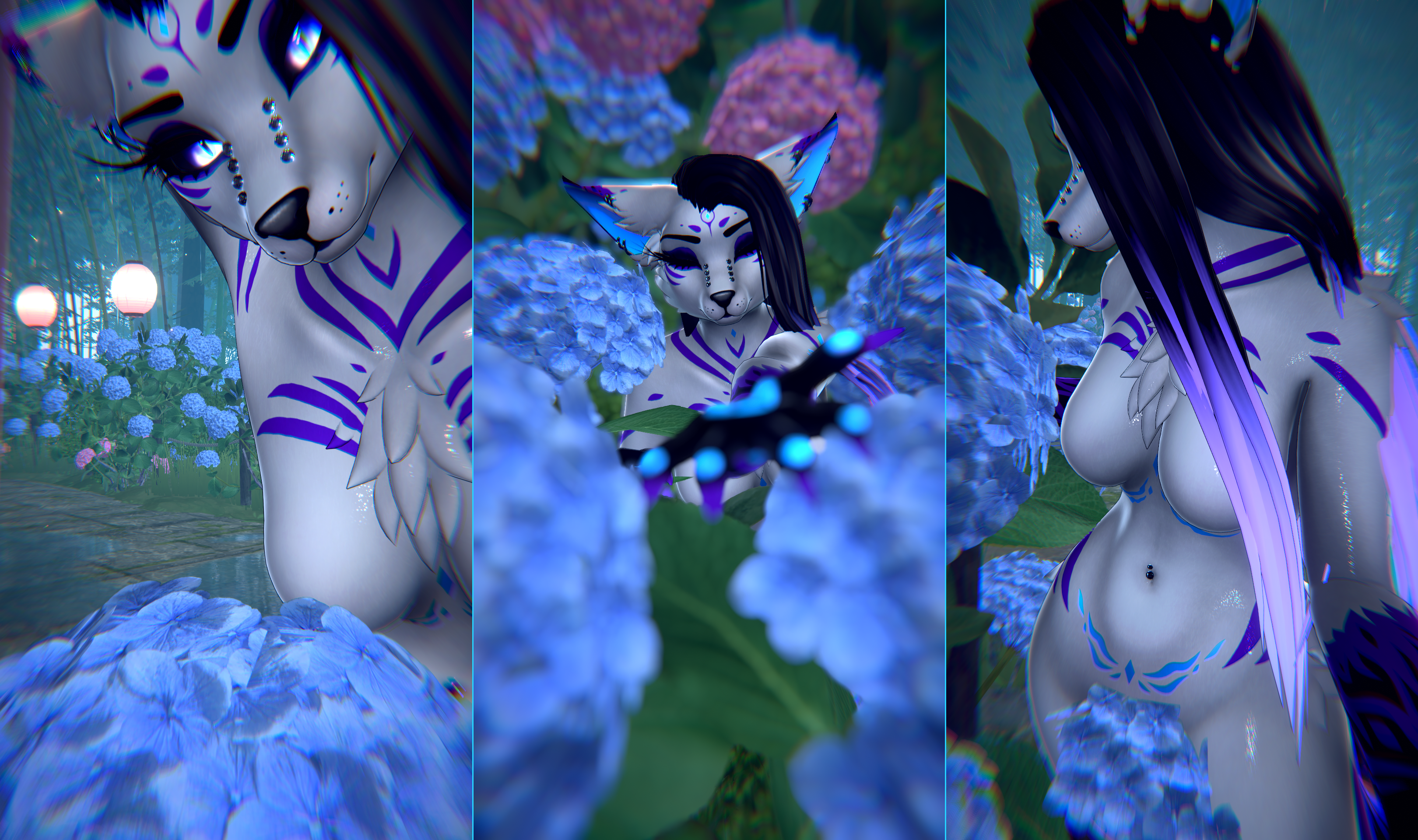 Kitsune Spirit - Texture Pack for Foxipaws Nebula / Foxigen