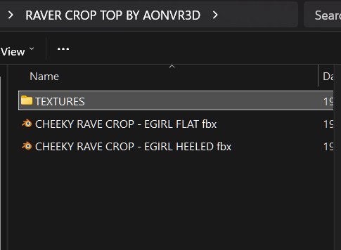 CHEEKY RAVE CROP TOP