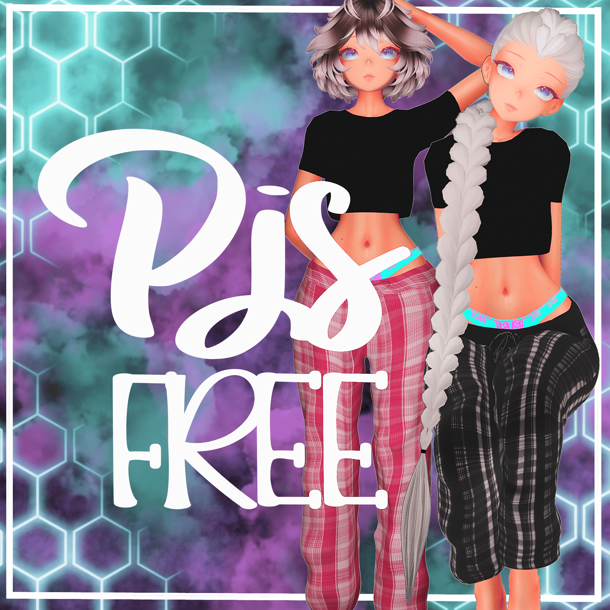PJS OUTFIT | FREE | WEIGHT PAINTED | ANIME