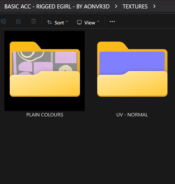 BASIC ACCESSORIES - RIGGED EGIRL FLAT