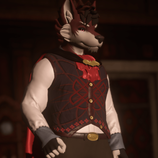 Male Winterpaw Canine - Vampire Aristocrat