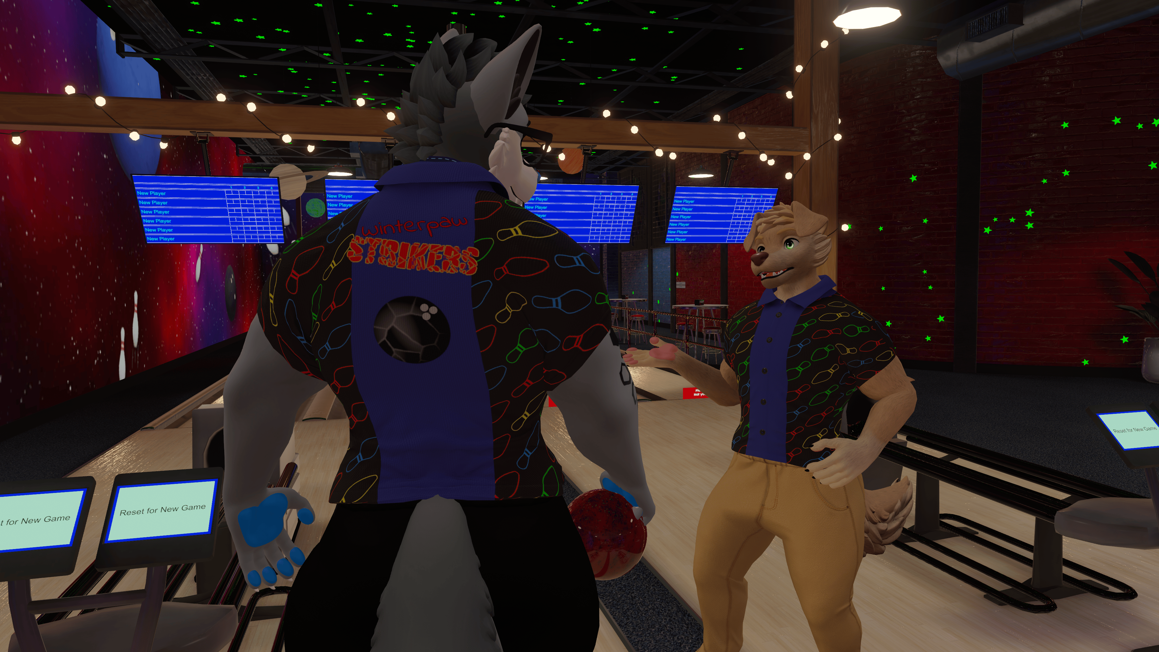 Male Winterpaw Canine - Buttoned Shirt
