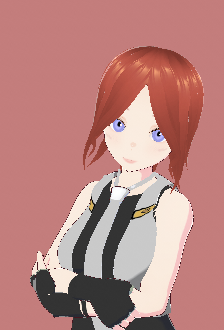 Red Head Fighter Woman (VRM)