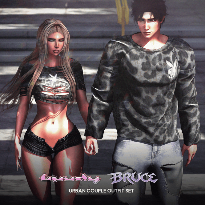 URBAN COUPLE OUTFIT SET