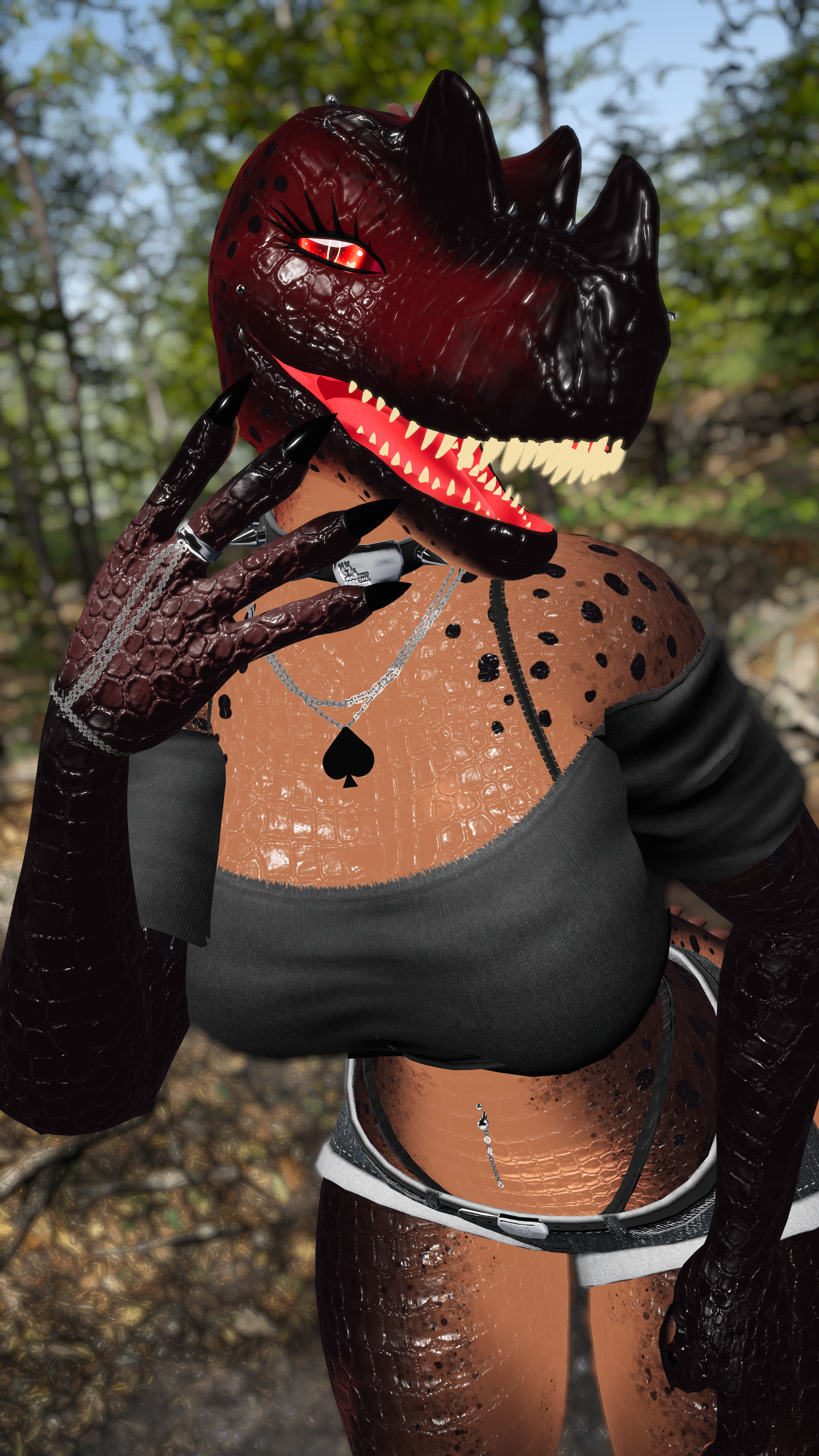Ceratosaurus - Neochroma Raptor Lady Edit