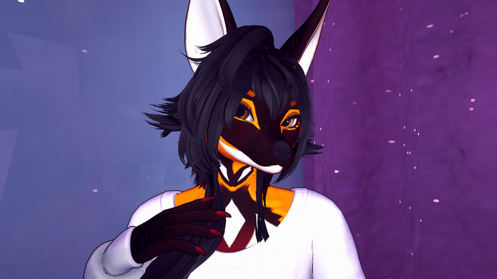 Feminine Maned Wolf Edit