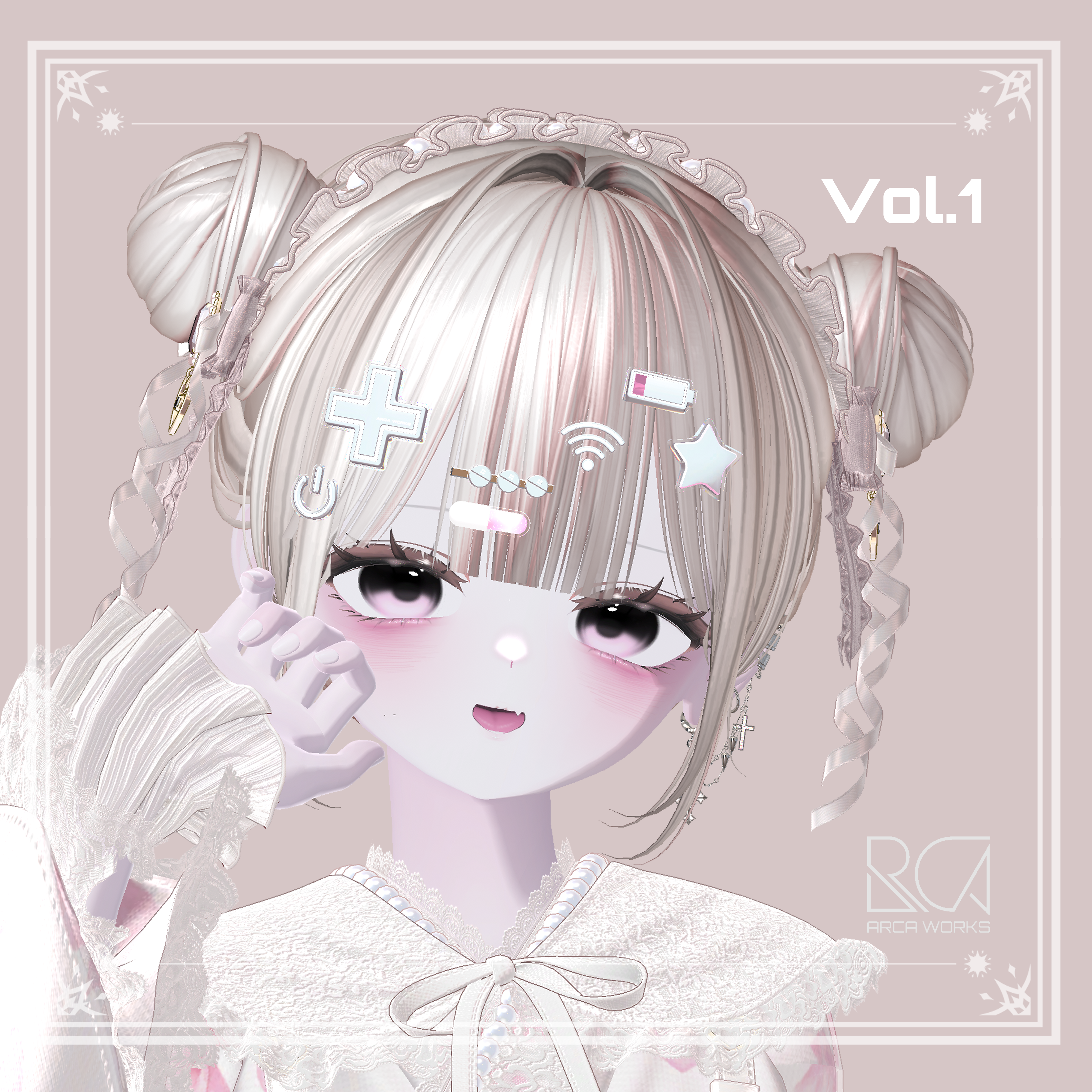E-PULSE Plus+(Vol.2) Hair accessories