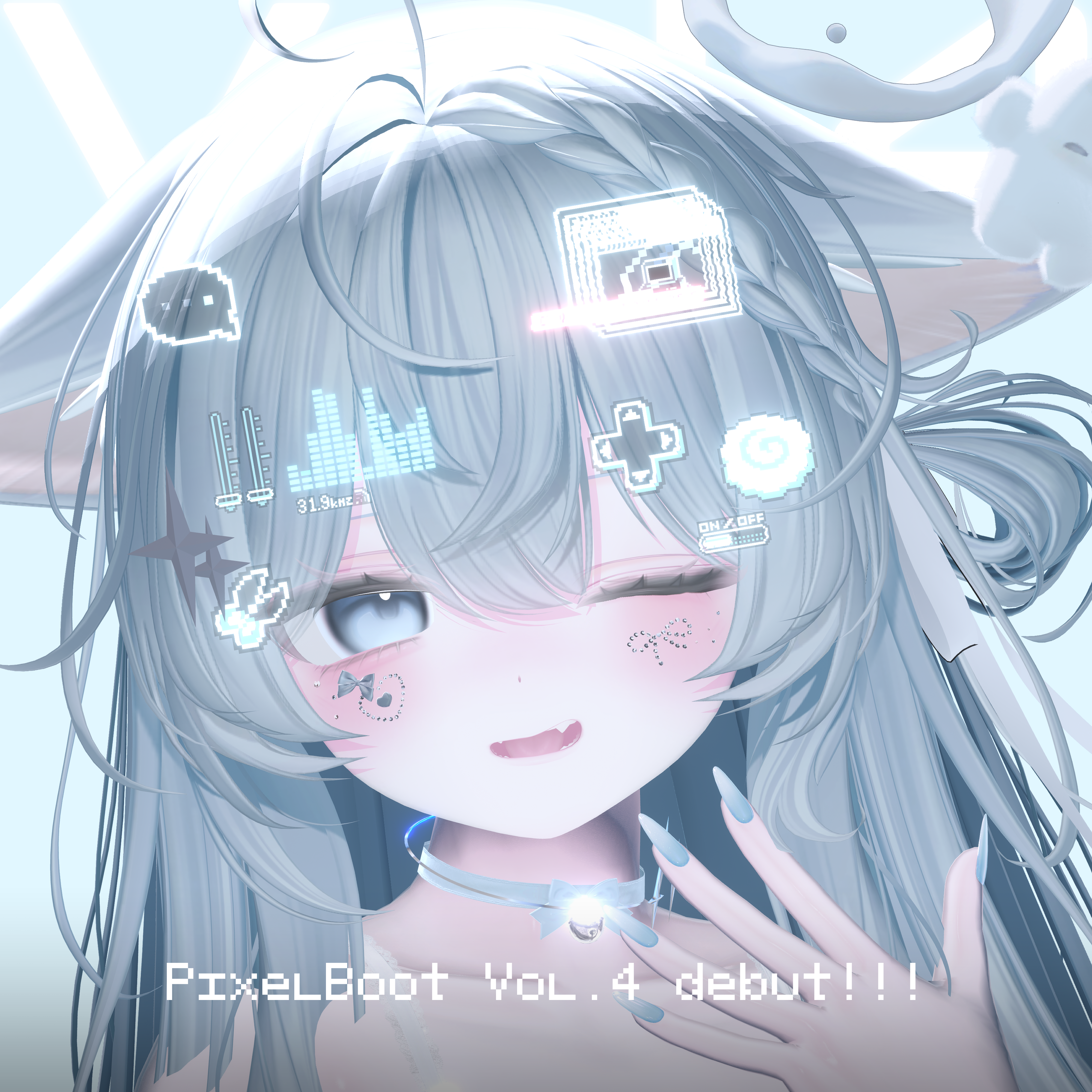 PixelBoot Vol1-4 Hair accessory set