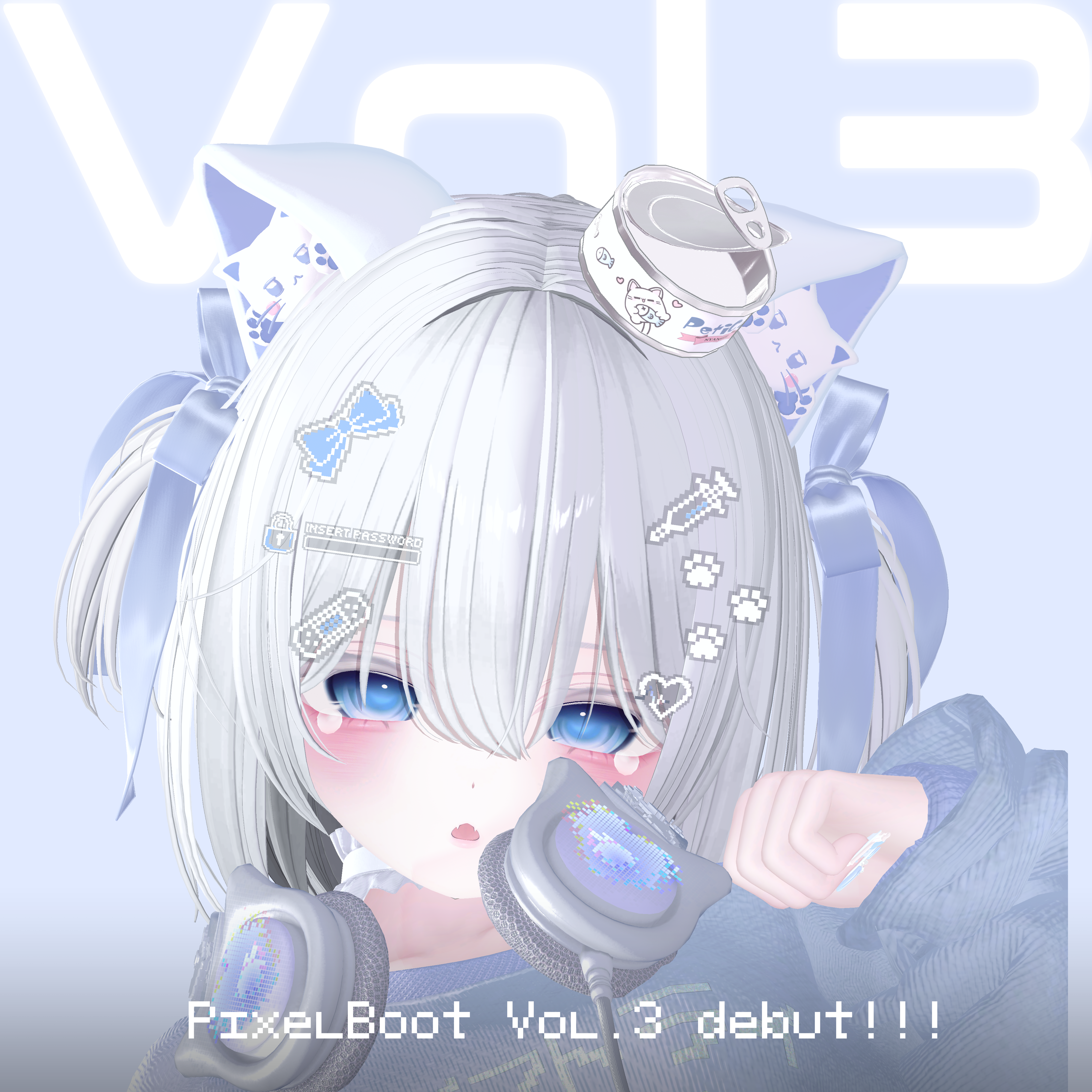 PixelBoot Vol1-4 Hair accessory set