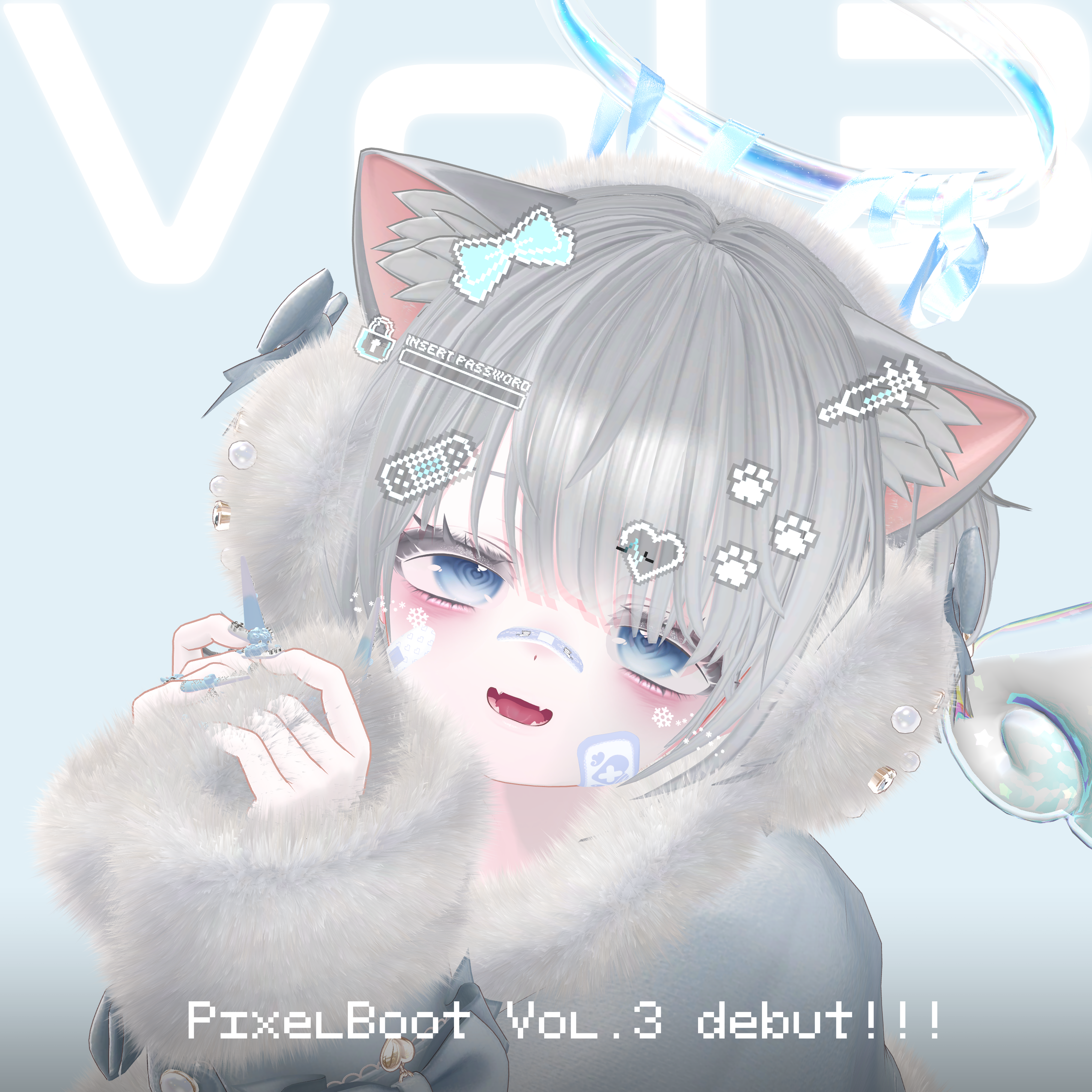 PixelBoot Vol1-4 Hair accessory set