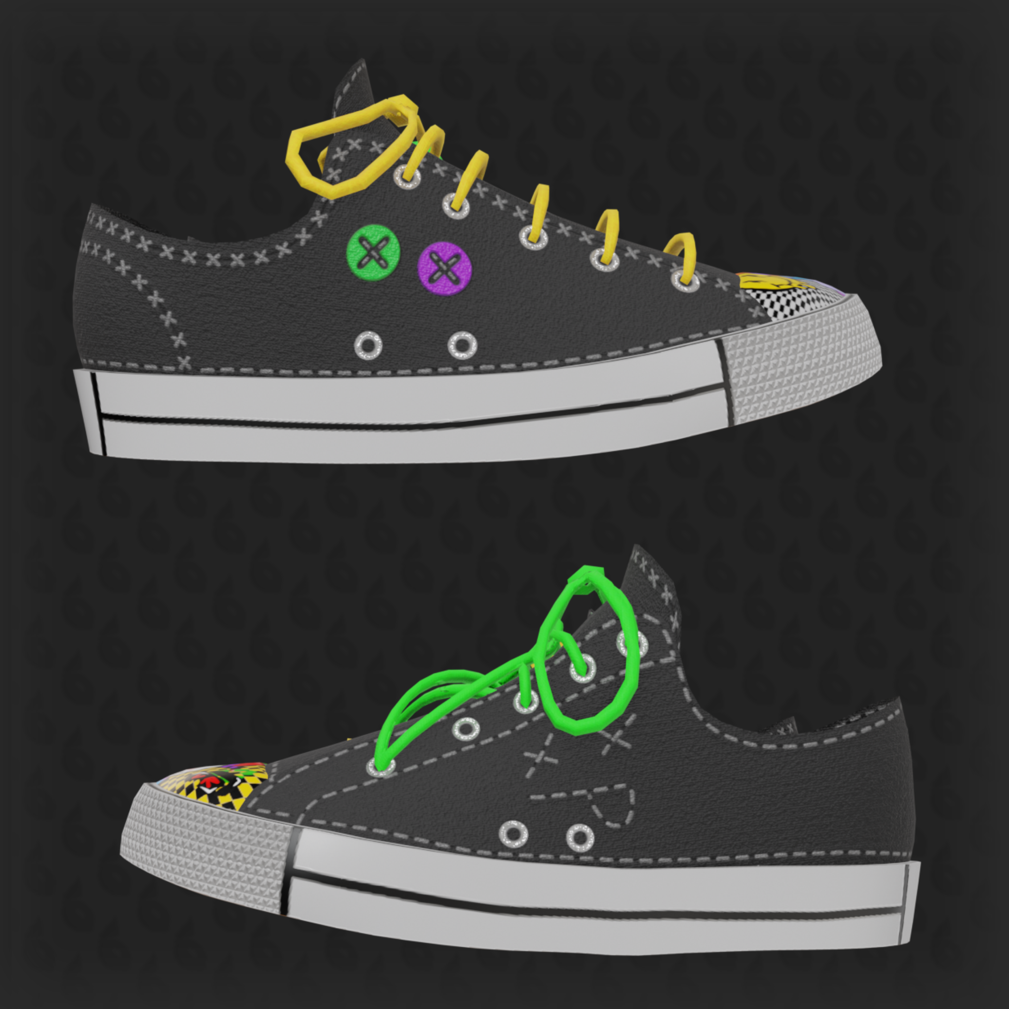 Loomy Shoes - Commercial use - For zinfit, egirl and anime bases