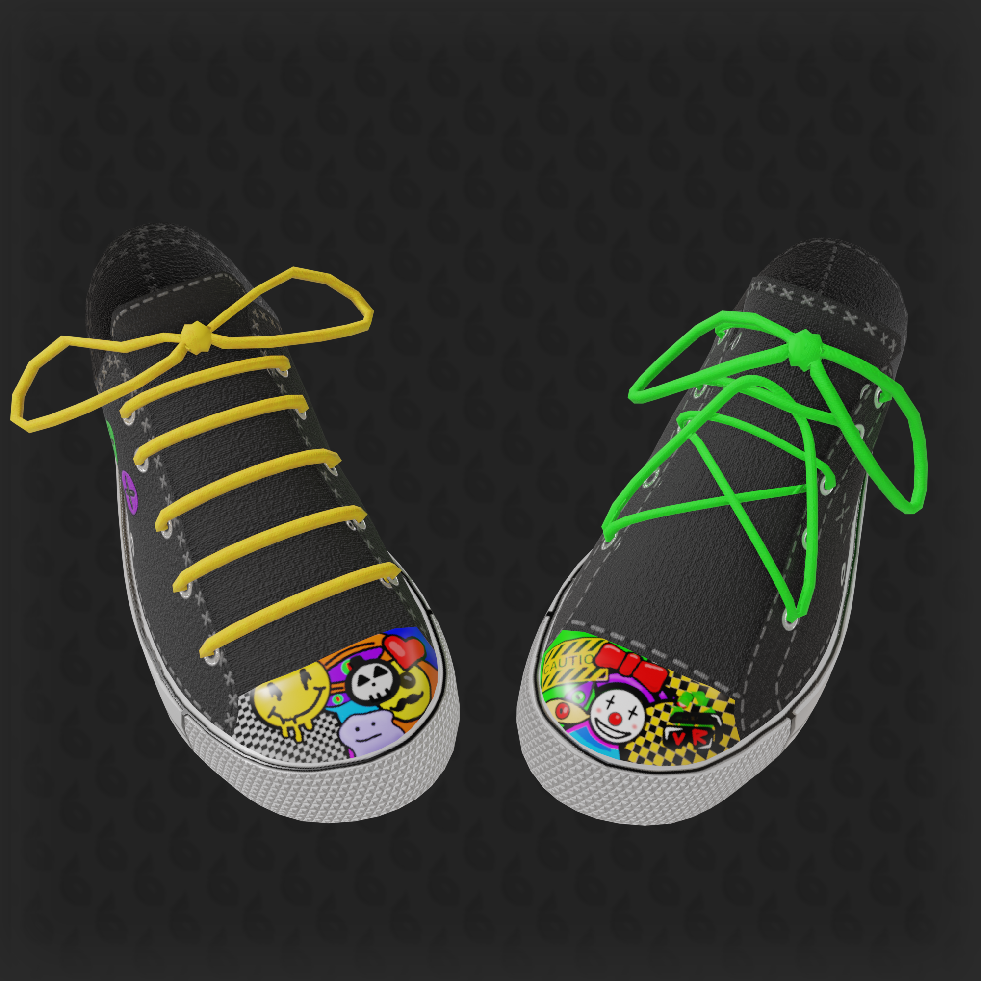 Loomy Shoes - Commercial use - For zinfit, egirl and anime bases