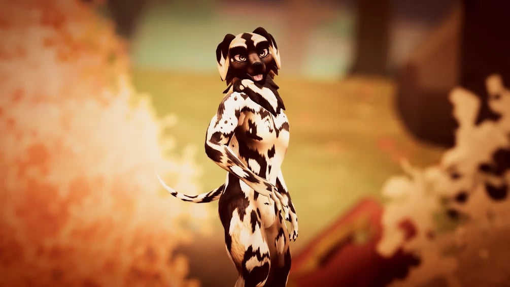 African Wild Dog - Textures for the Kuda Canine