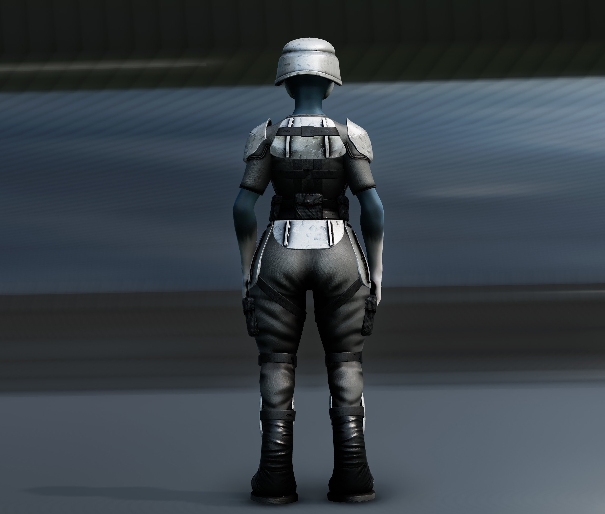 Combat Armour - Hyenid