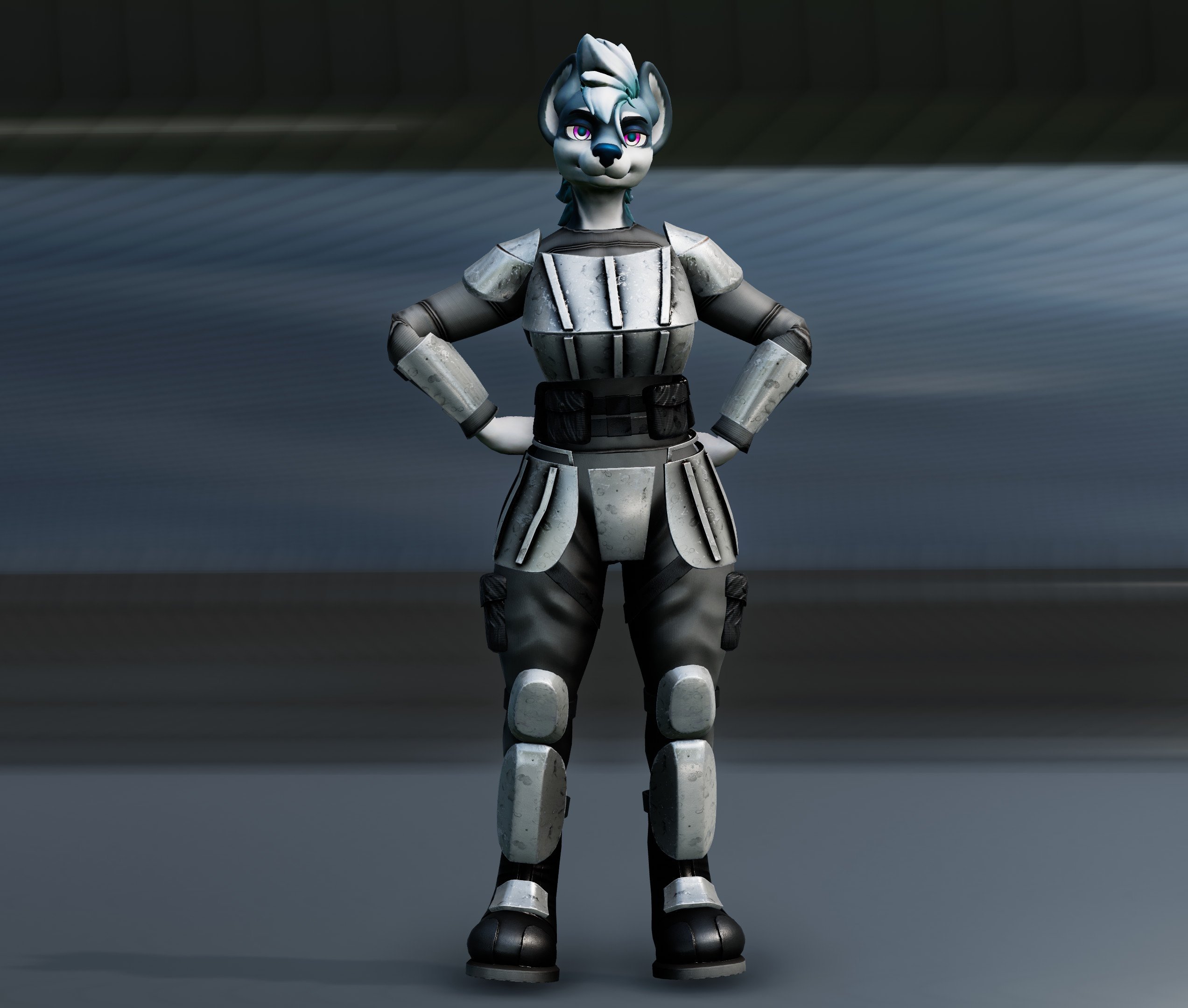 Combat Armour - Hyenid