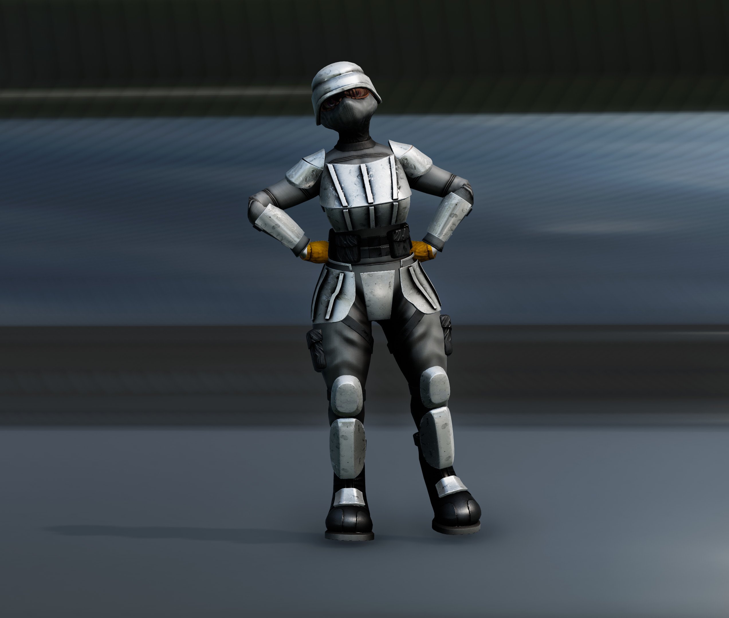 Combat Armour - Hyenid